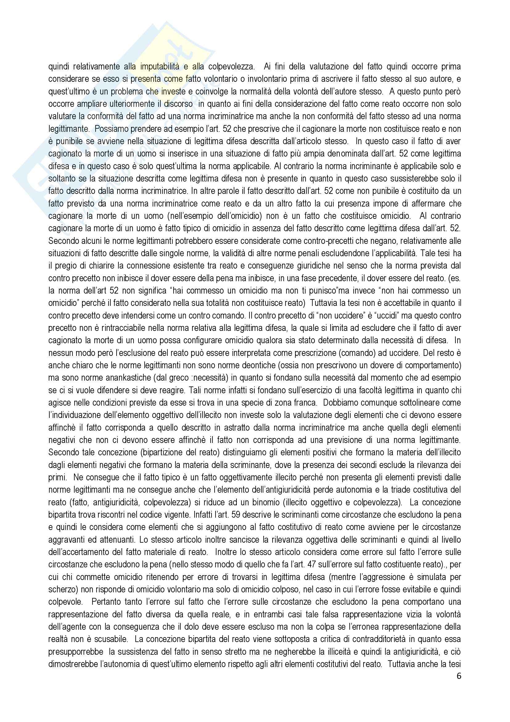Riassunto esame Diritto Penale, prof. Ramacci, libro consigliato Delitti di Omicidio Pag. 6