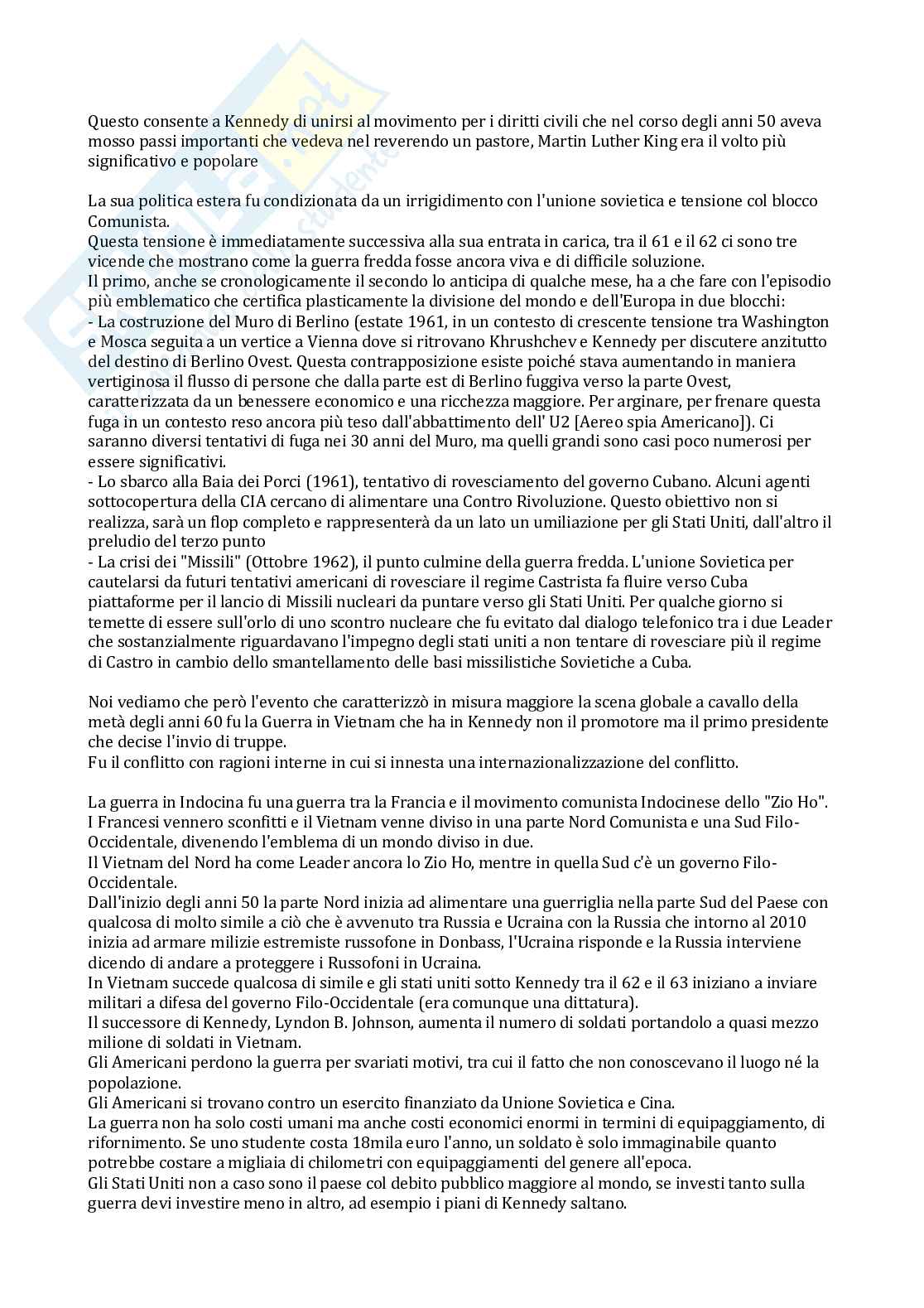 Storia contemporanea  Pag. 26