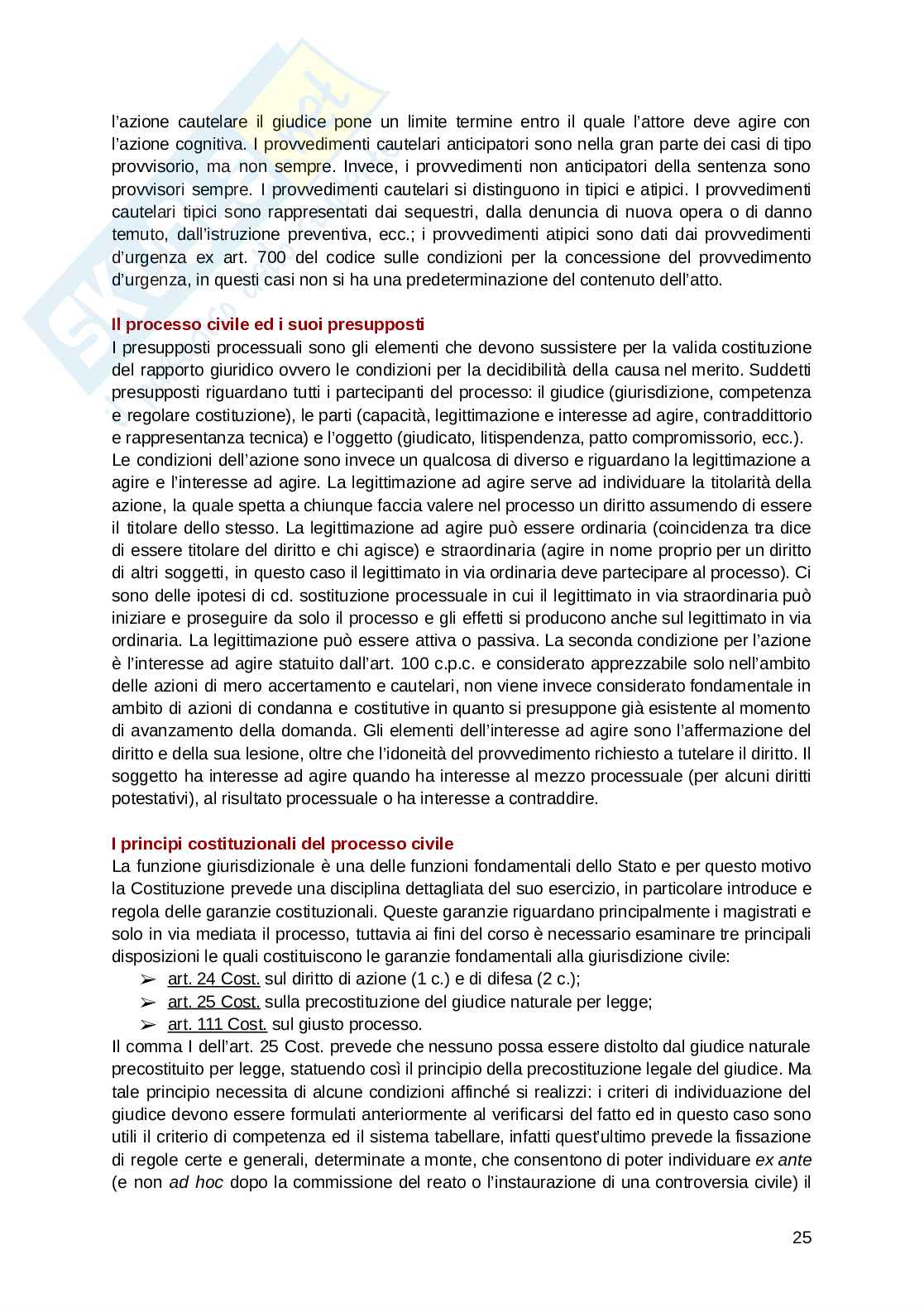 Appunti di Sistema giudiziario e forme di tutela civile Pag. 26