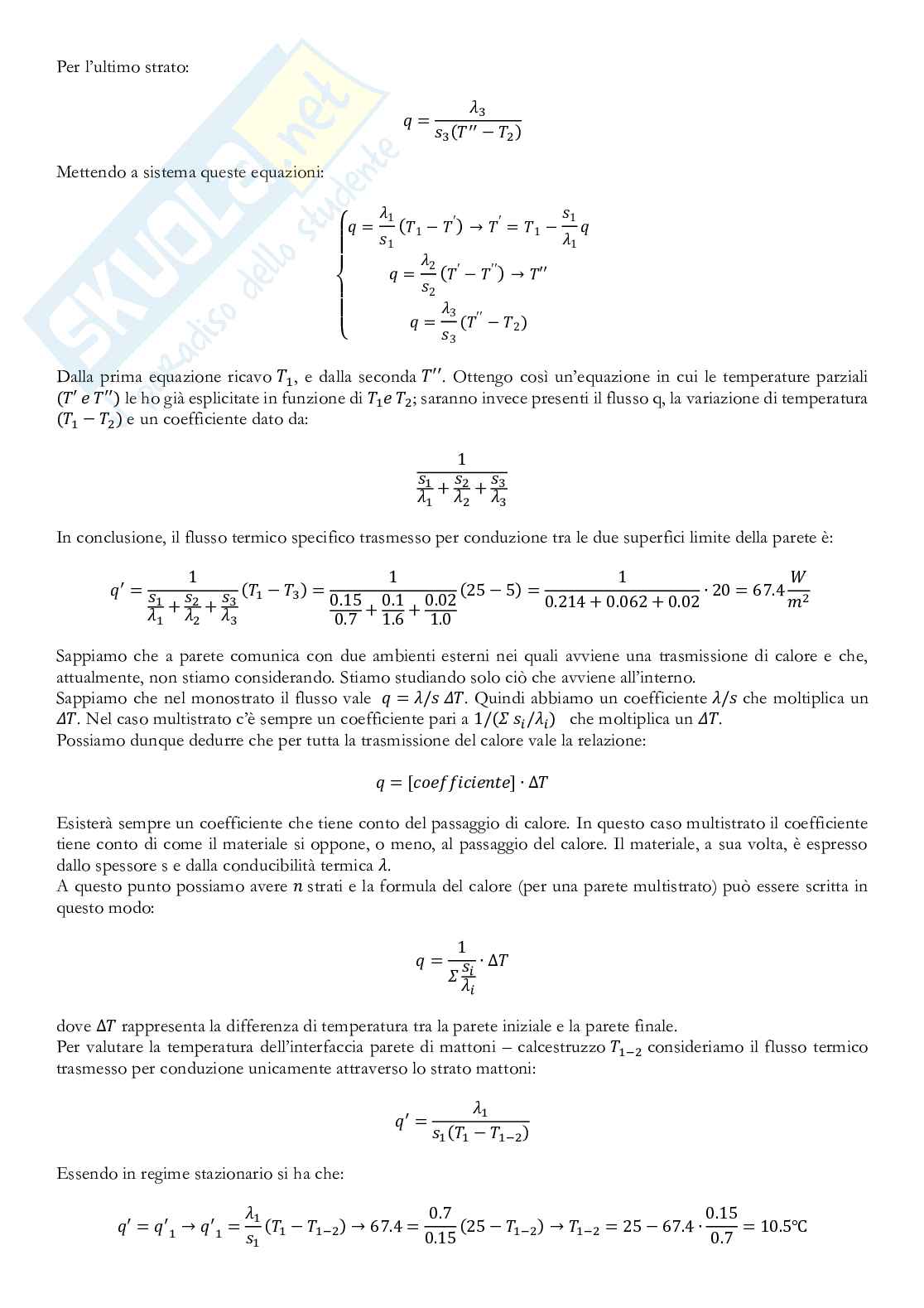 Appunti completi di Fisica tecnica ambientale Pag. 21