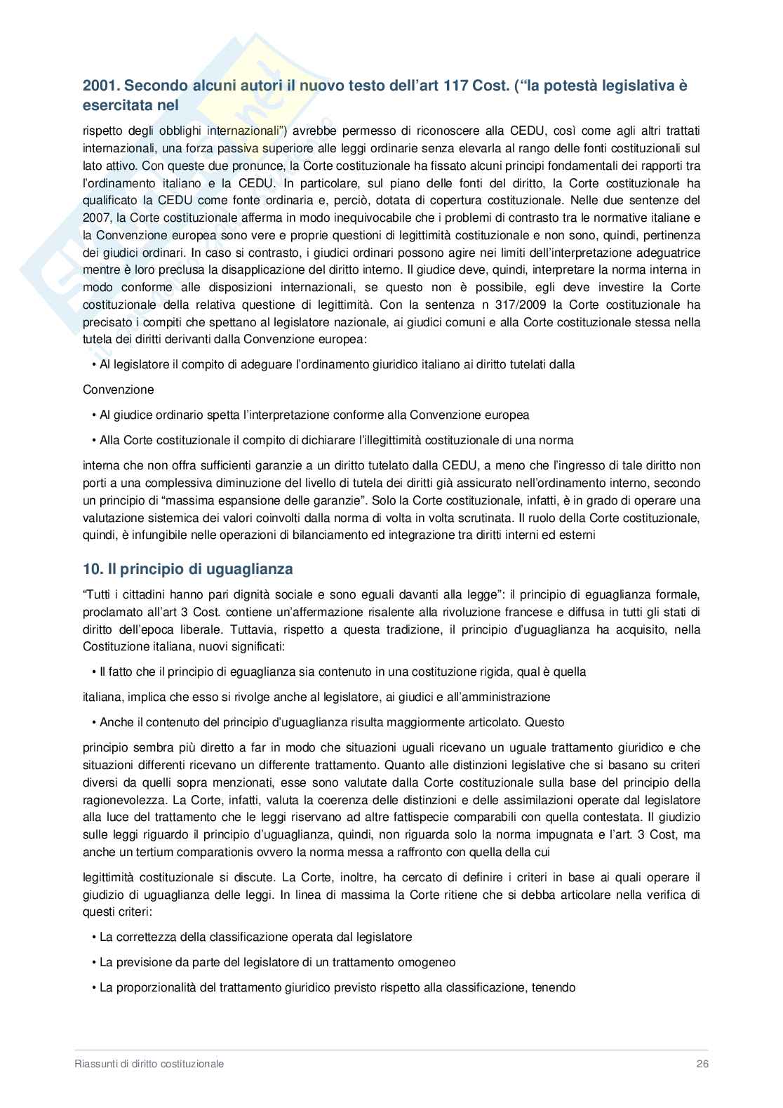  Appunti Diritto costituzionale  Pag. 26