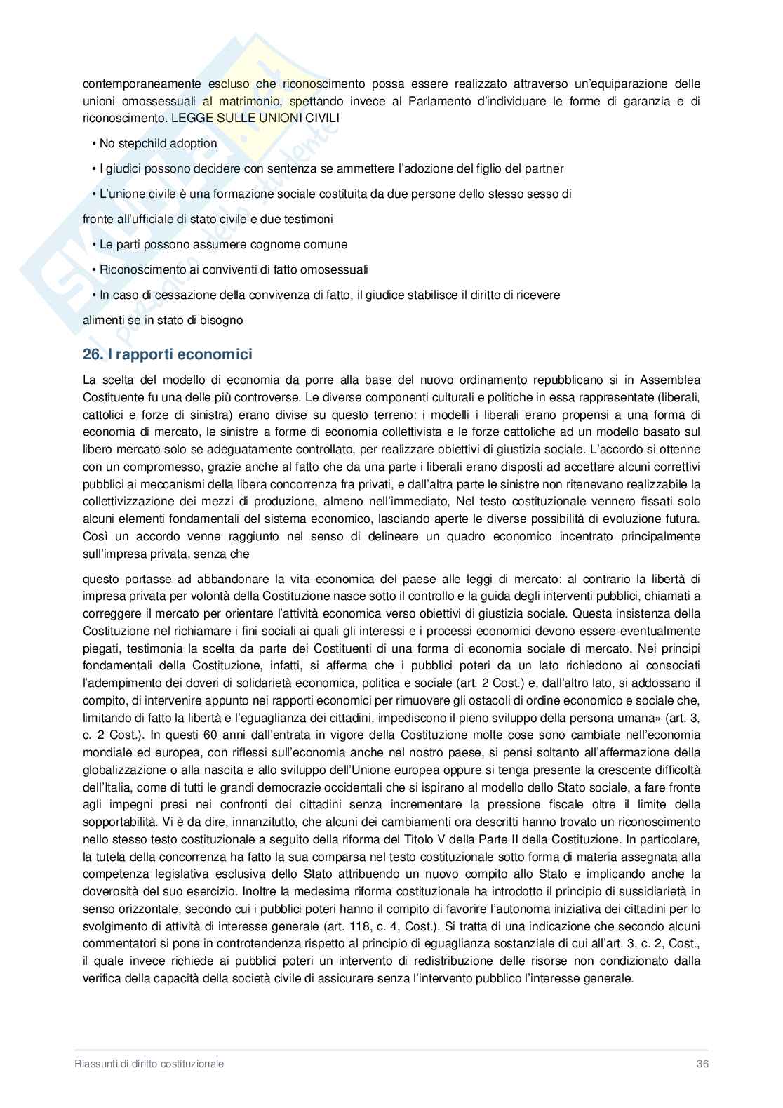  Appunti Diritto costituzionale  Pag. 36