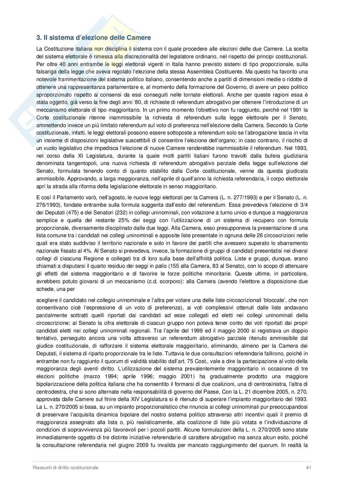  Appunti Diritto costituzionale  Pag. 41