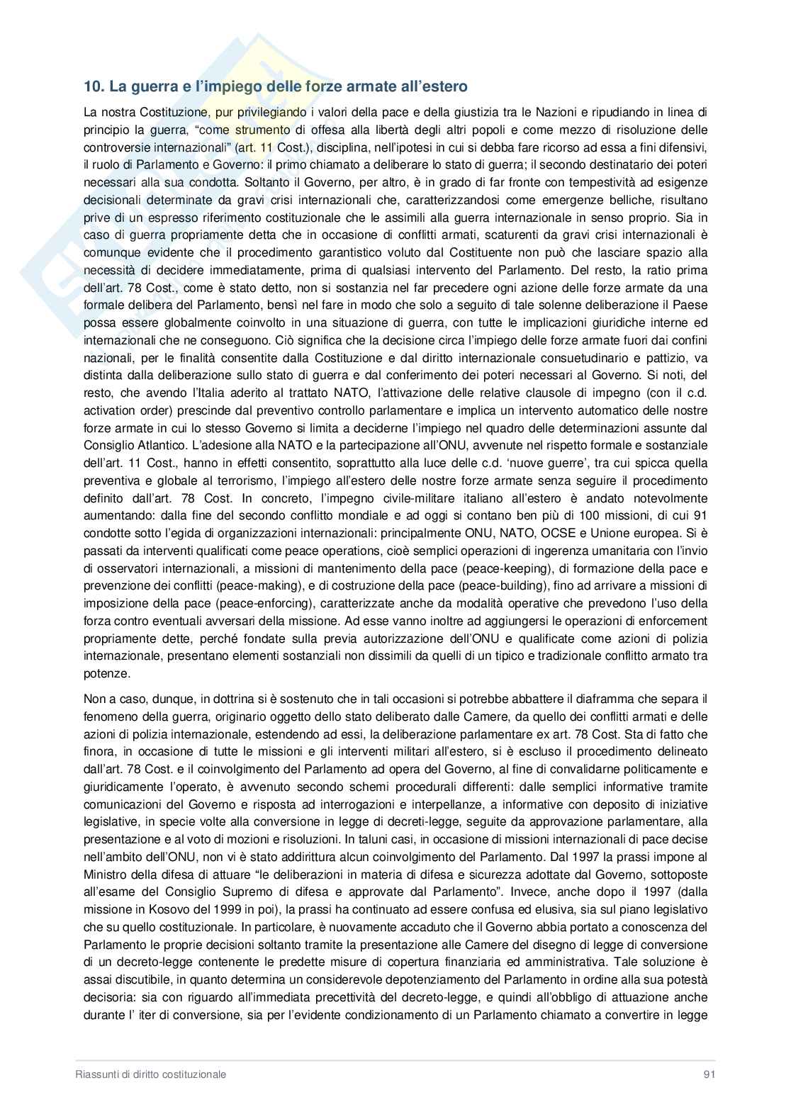  Appunti Diritto costituzionale  Pag. 91