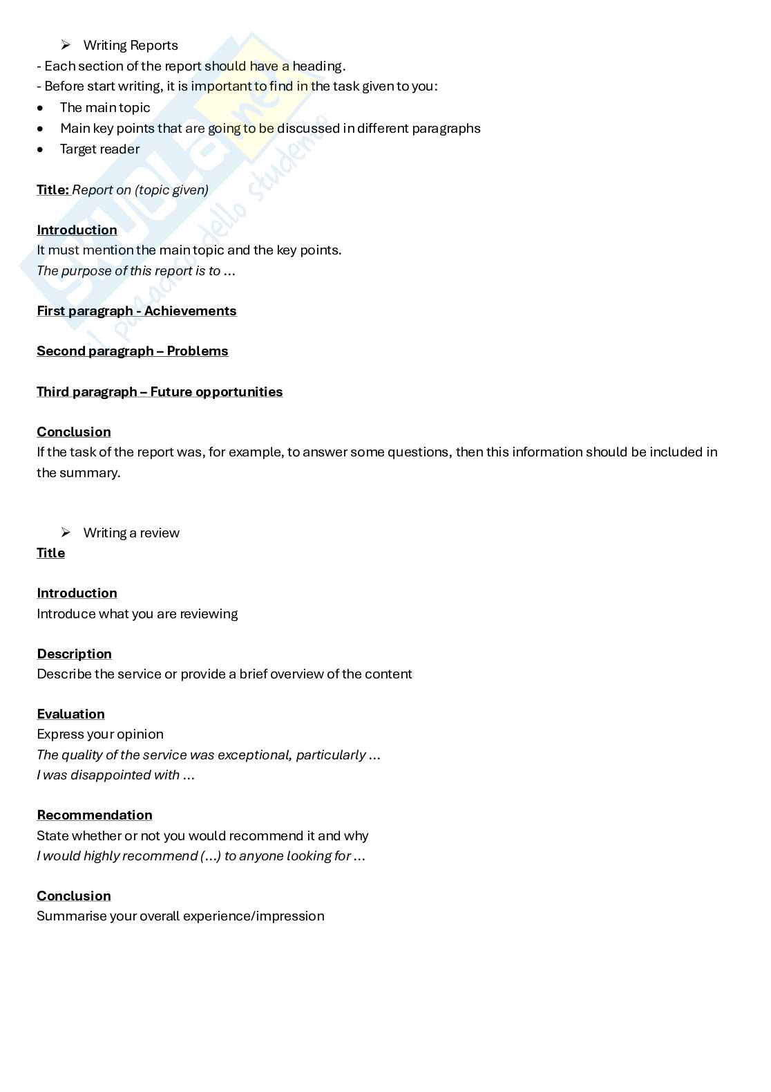 Test scritto Inglese C1 Pag. 6