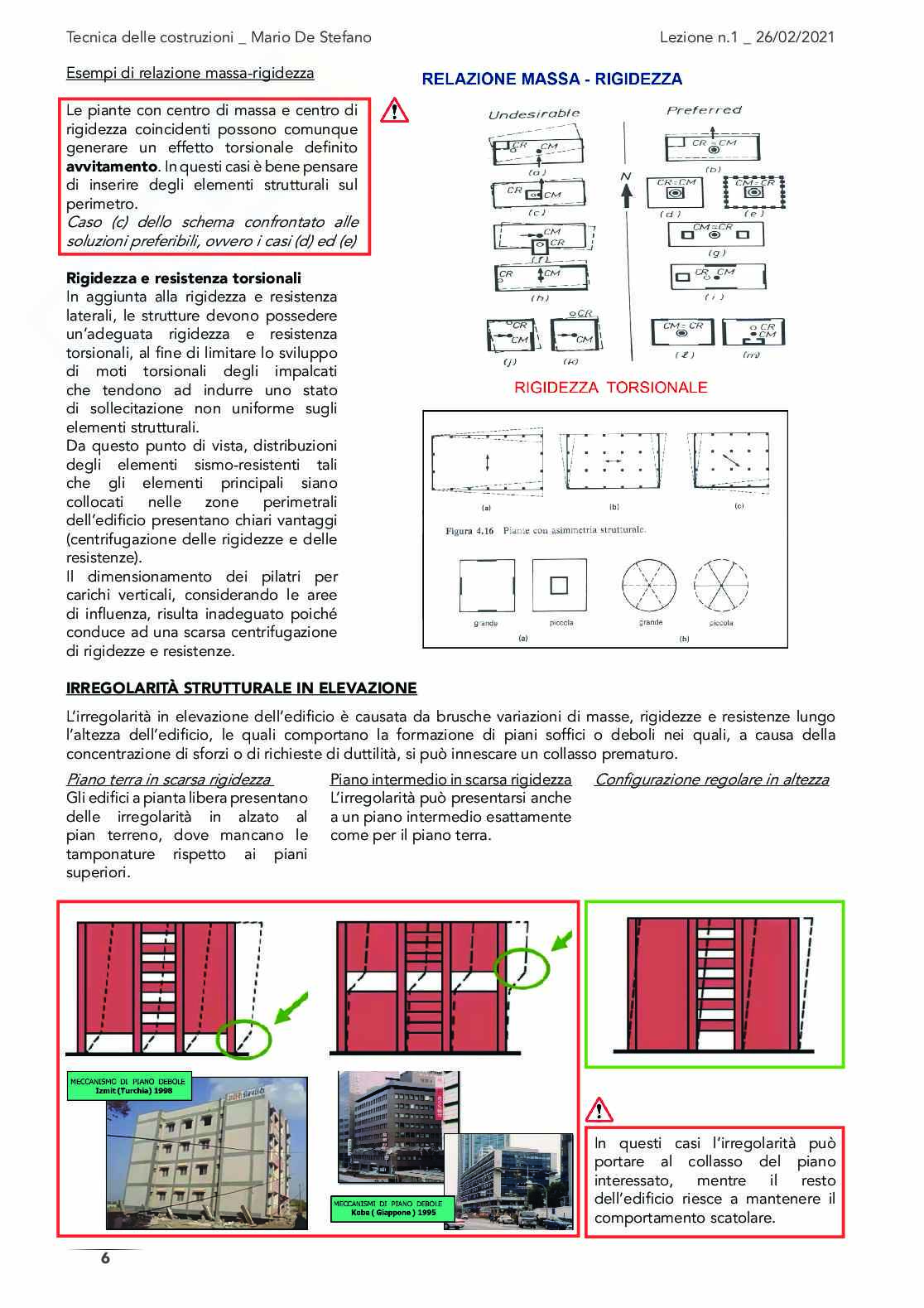Appunti Tecnica delle costruzioni con laboratorio progettuale Pag. 6