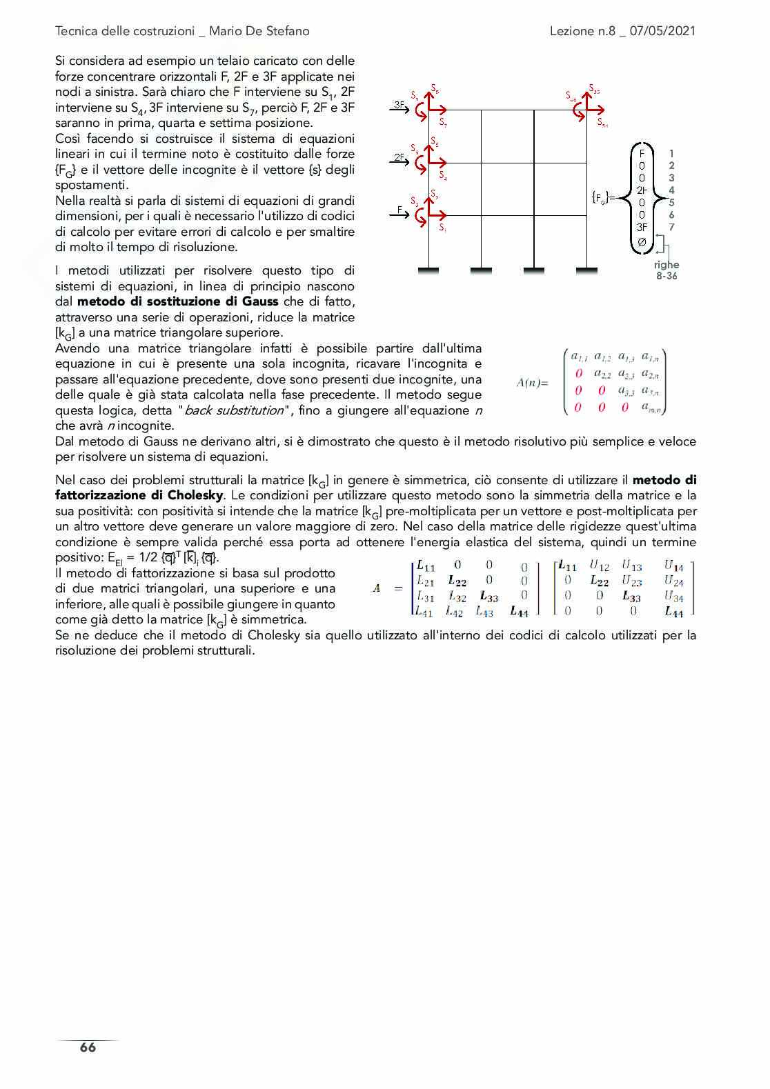 Appunti Tecnica delle costruzioni con laboratorio progettuale Pag. 66