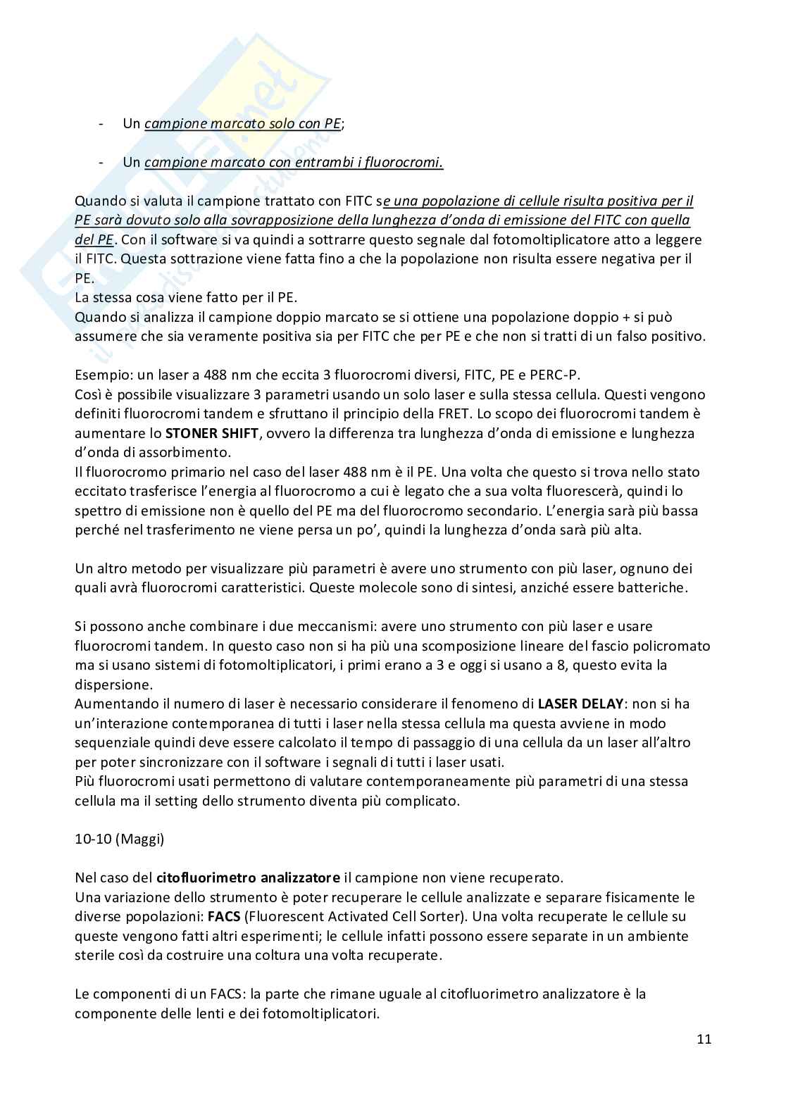 Tecniche immunologiche Pag. 11