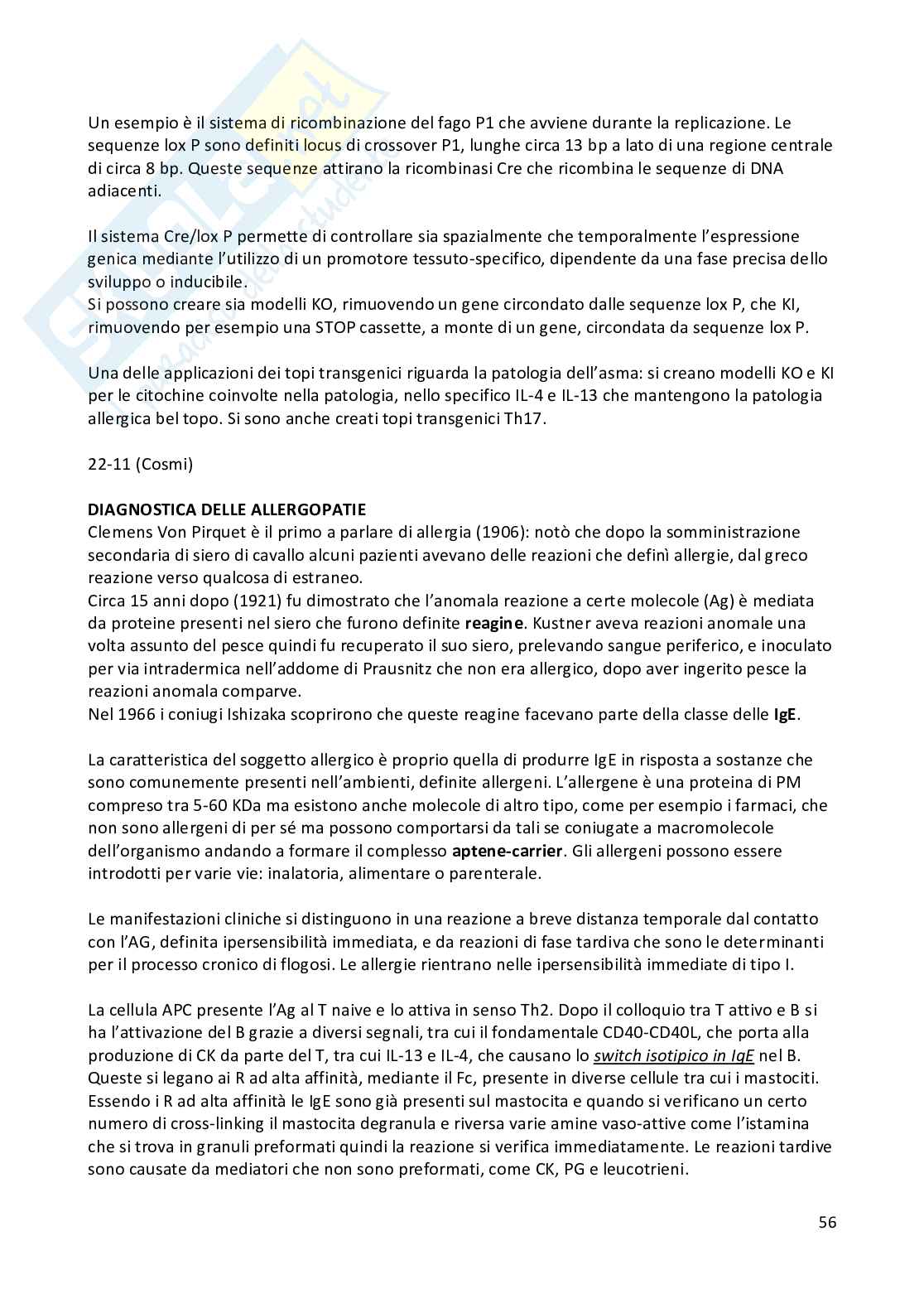 Tecniche immunologiche Pag. 56