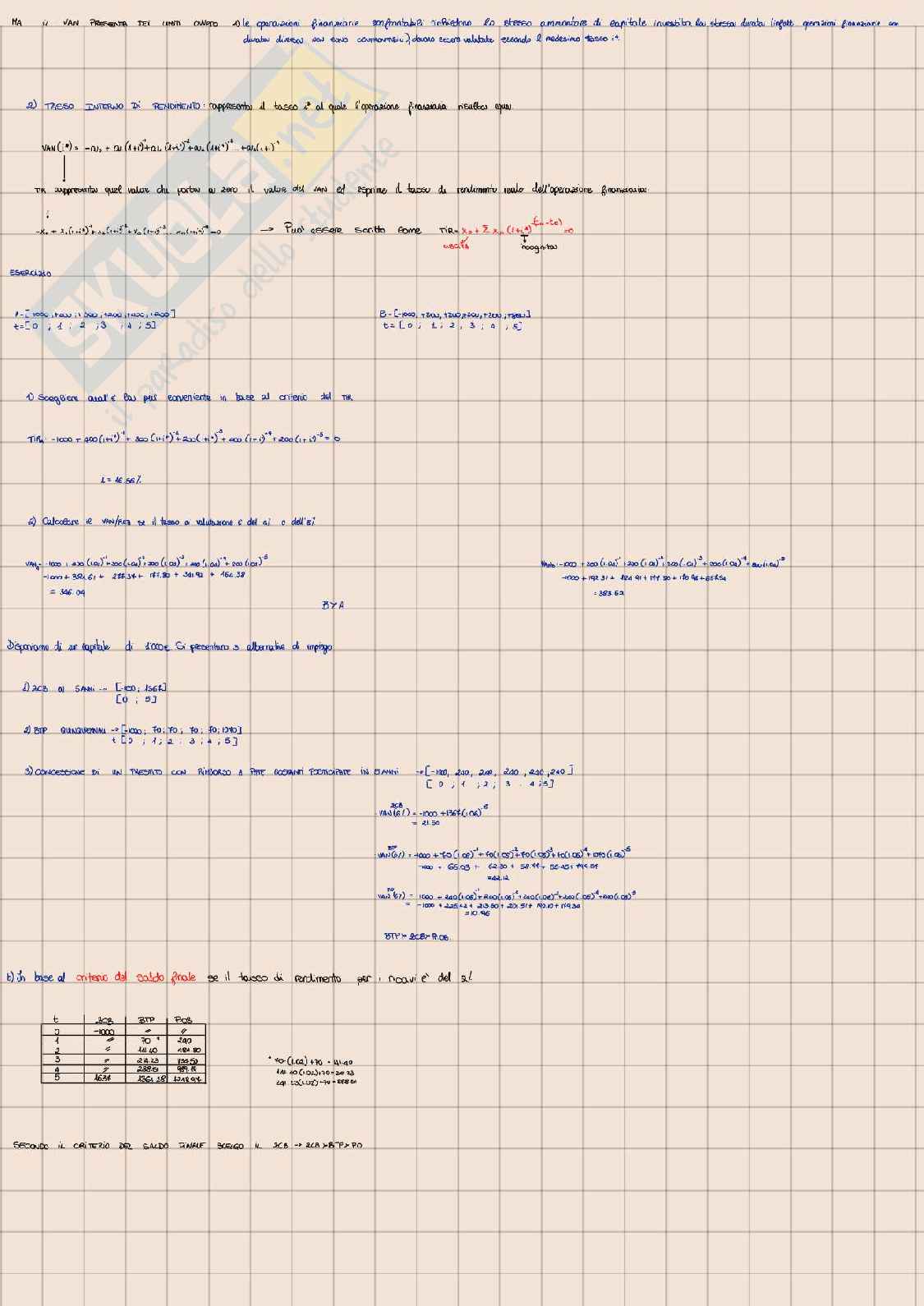 Appunti Matematica finanziaria  Pag. 31