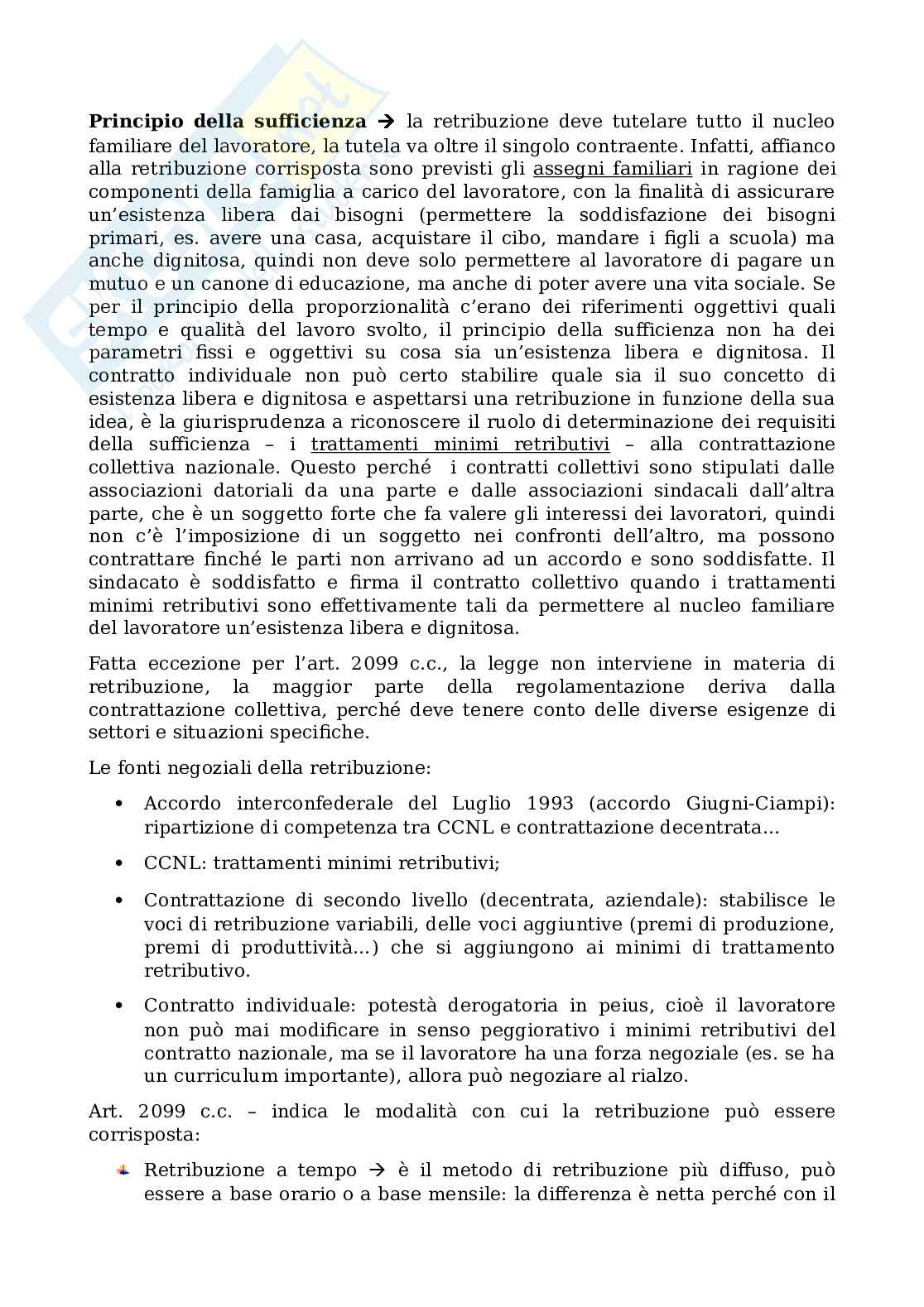 Appunti lezione di Diritto del lavoro Pag. 21