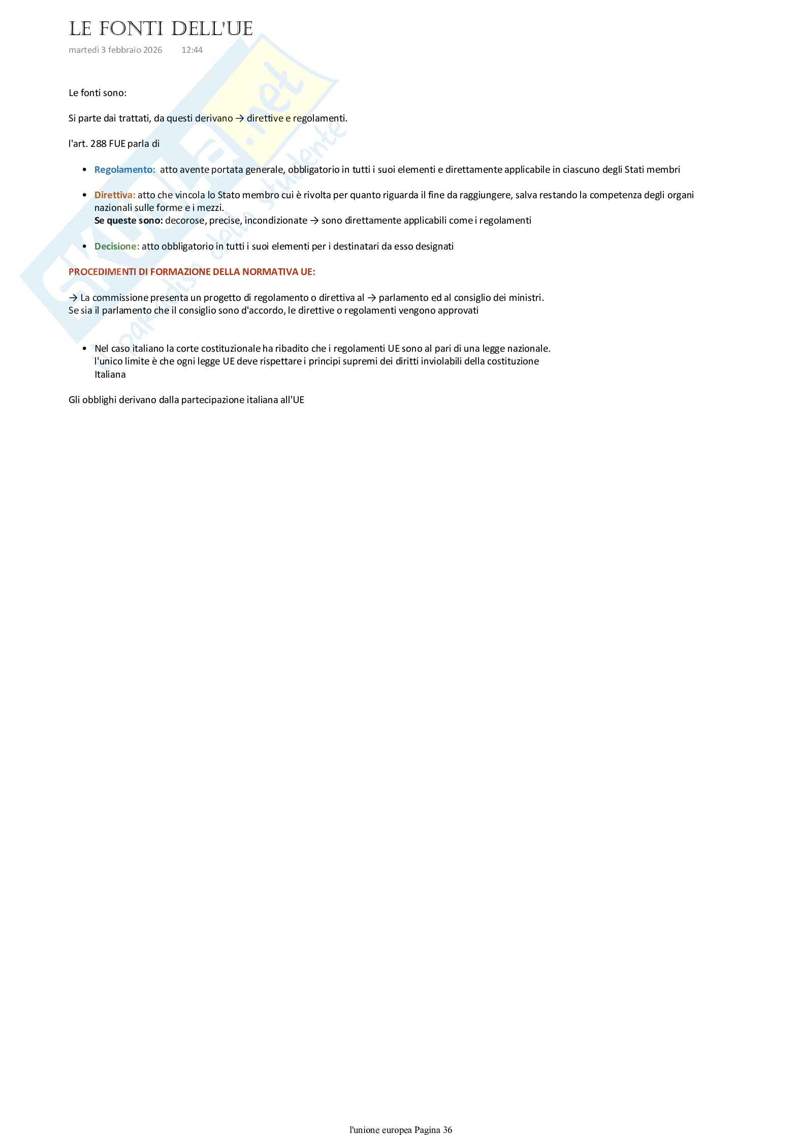 Appunti Diritto pubblico Pag. 36