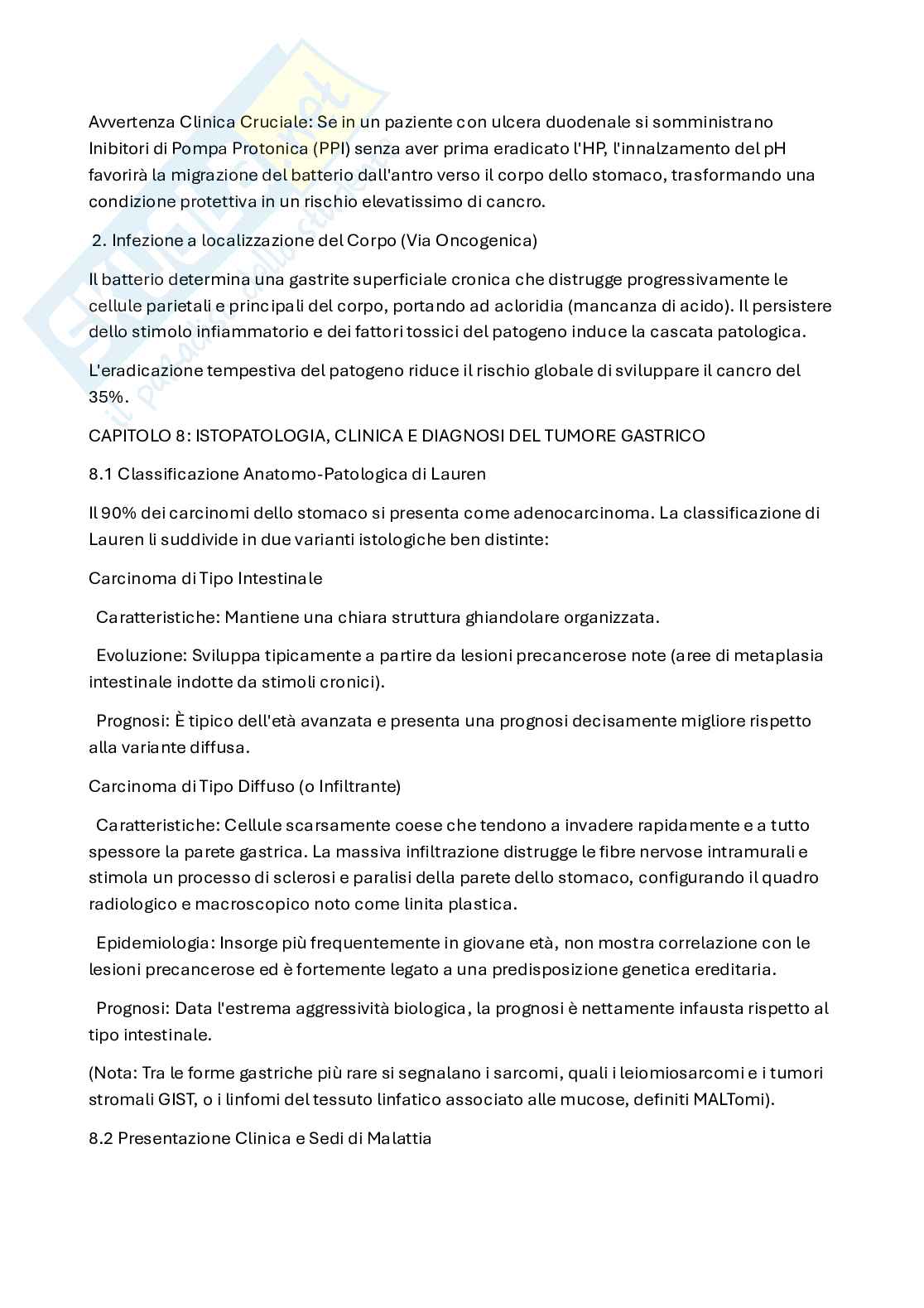 Carcinoma dello stomaco Pag. 2