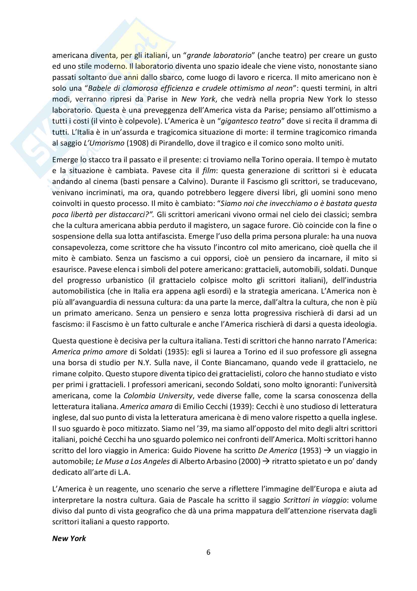 Appunti di Letteratura italiana moderna e contemporanea sp. (lezioni complete) Pag. 6