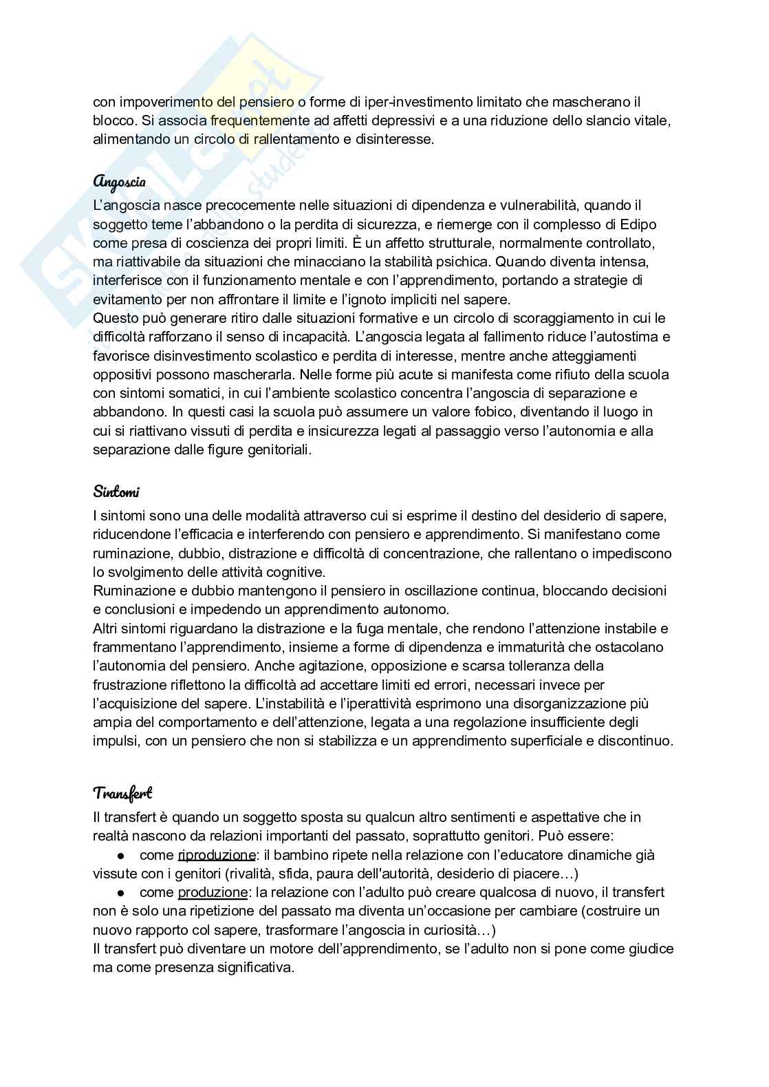 Appunti finali Psicologia dello sviluppo Pag. 11