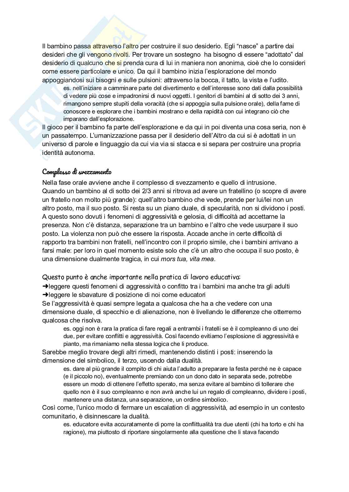 Appunti finali Psicologia dello sviluppo Pag. 6