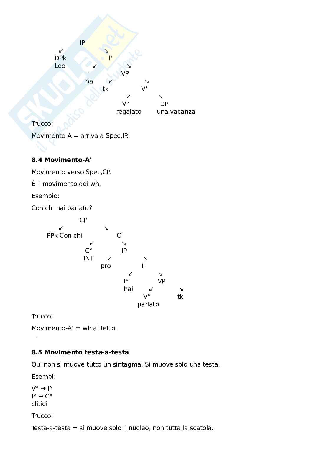 Cose Principali per esame Linguistica generale 1b Pag. 11
