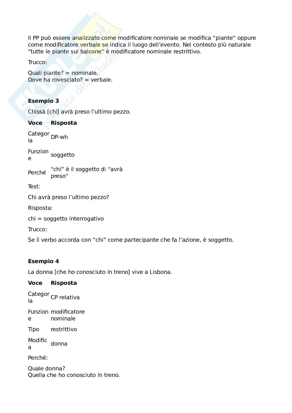 Cose Principali per esame Linguistica generale 1b Pag. 91