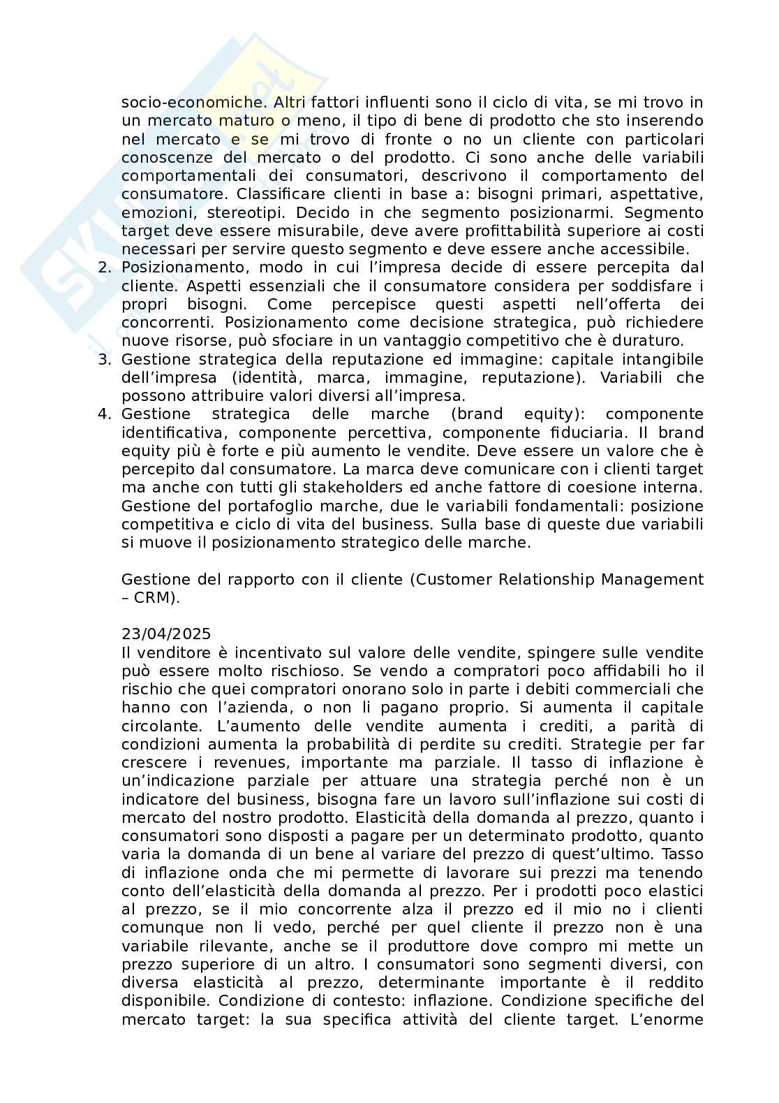 Appunti di Economia e gestione delle imprese Pag. 26