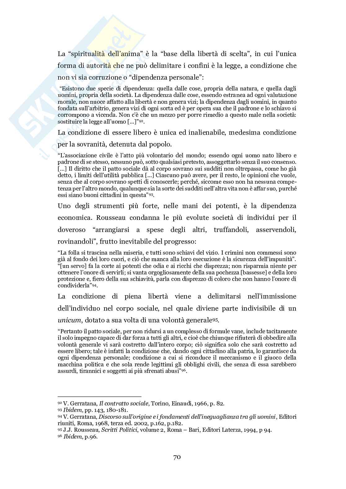 Rousseau e Canfora: La democrazia diretta dal modello alla realizzazione Pag. 71