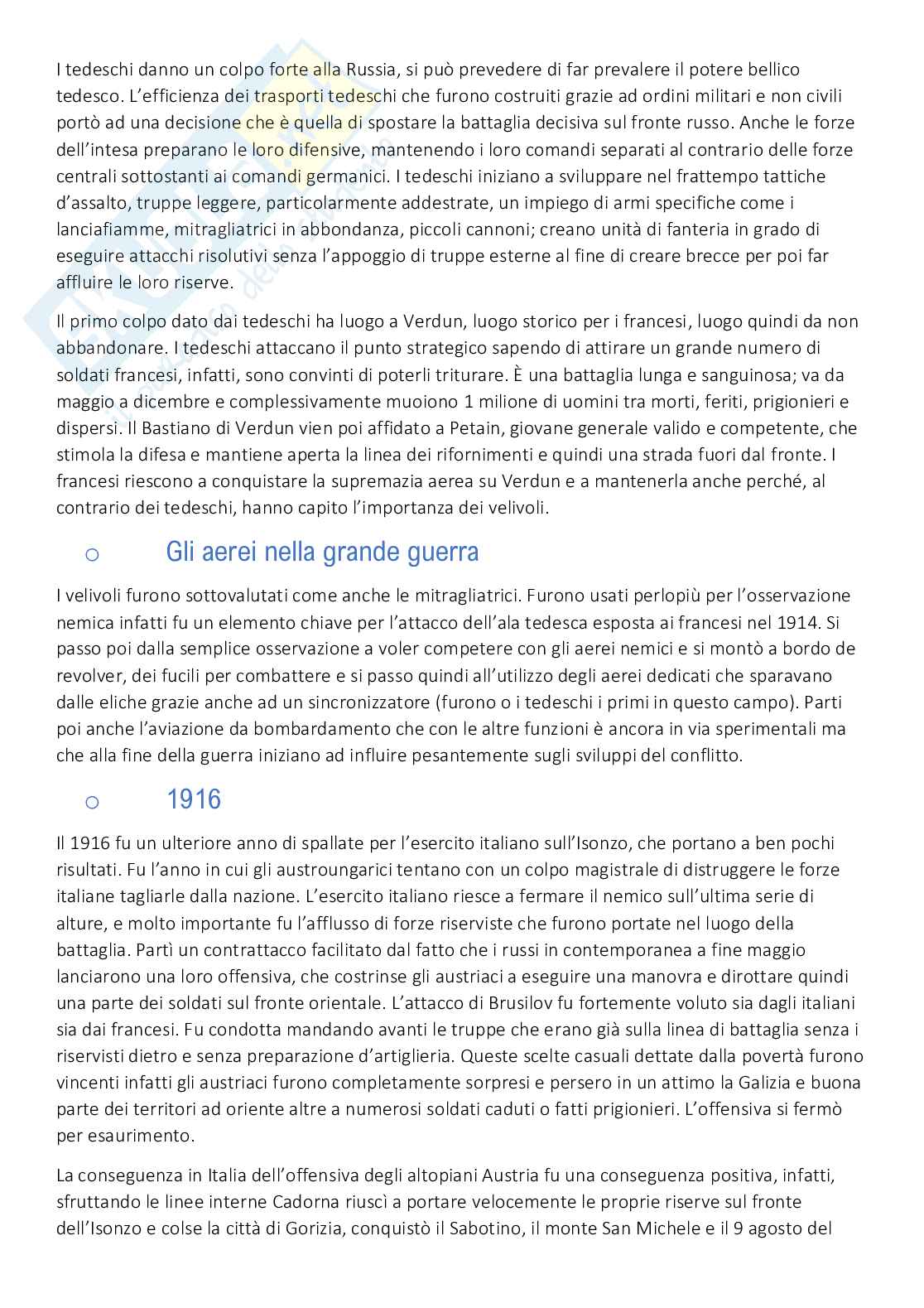 Storia delle relazioni internazionali Pag. 21