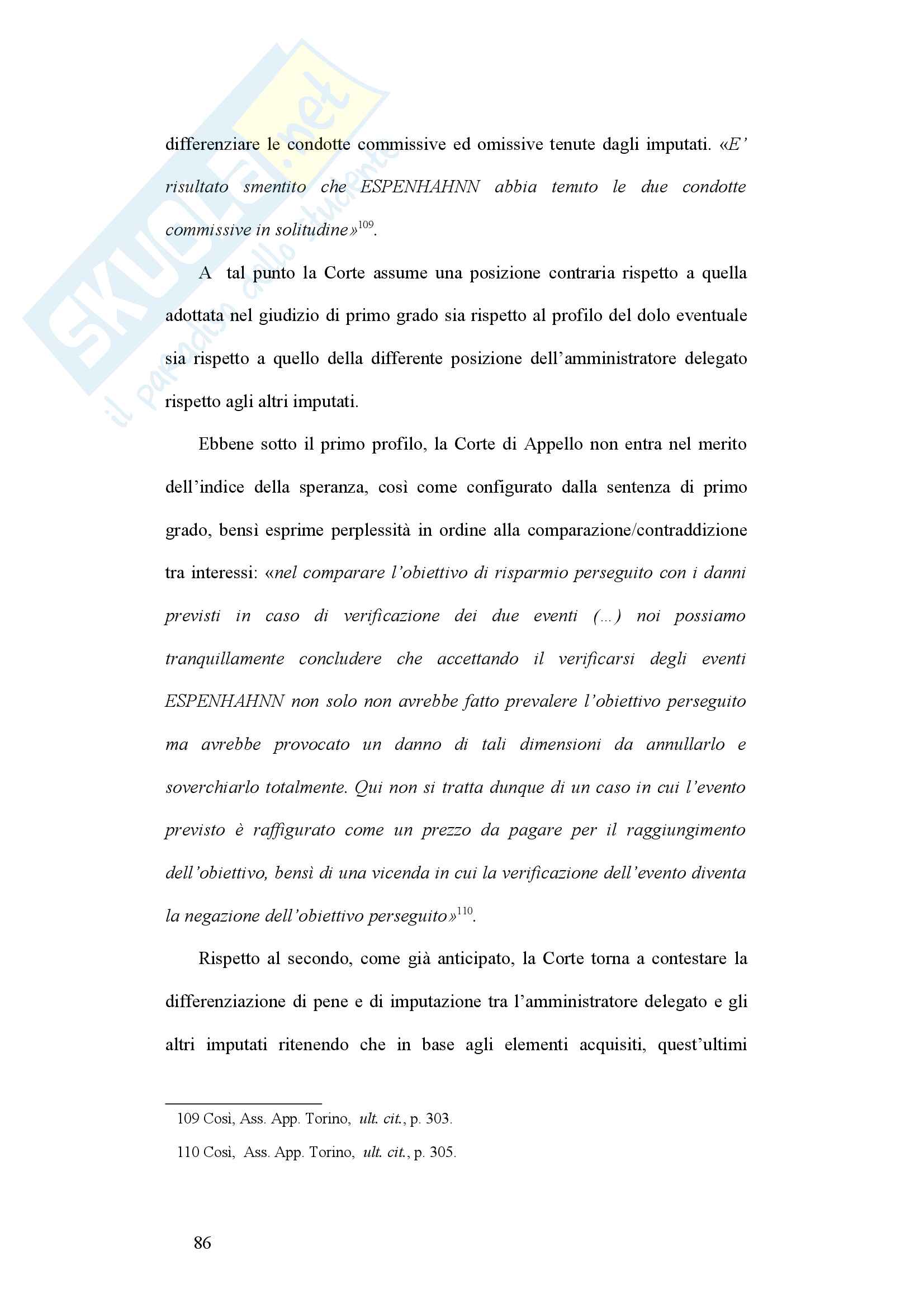 Imputazione soggettiva e rischio penale d'impresa Pag. 86