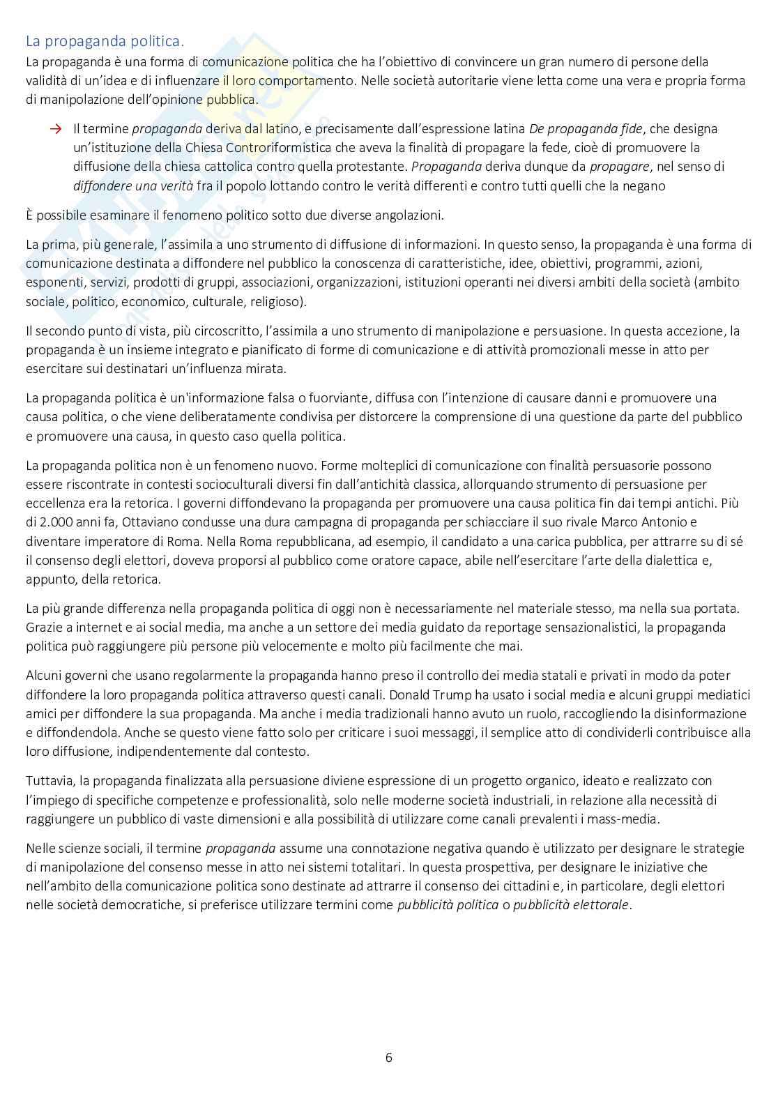 Etica della comunicazione - risposte domande d'esame Pag. 6