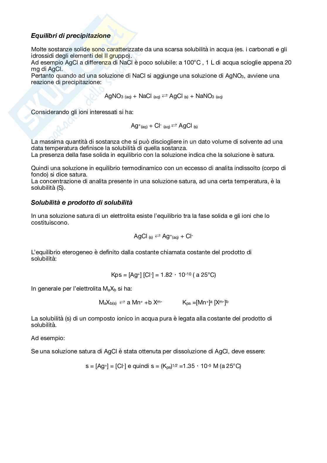 Chimica analitica 1 Pag. 86