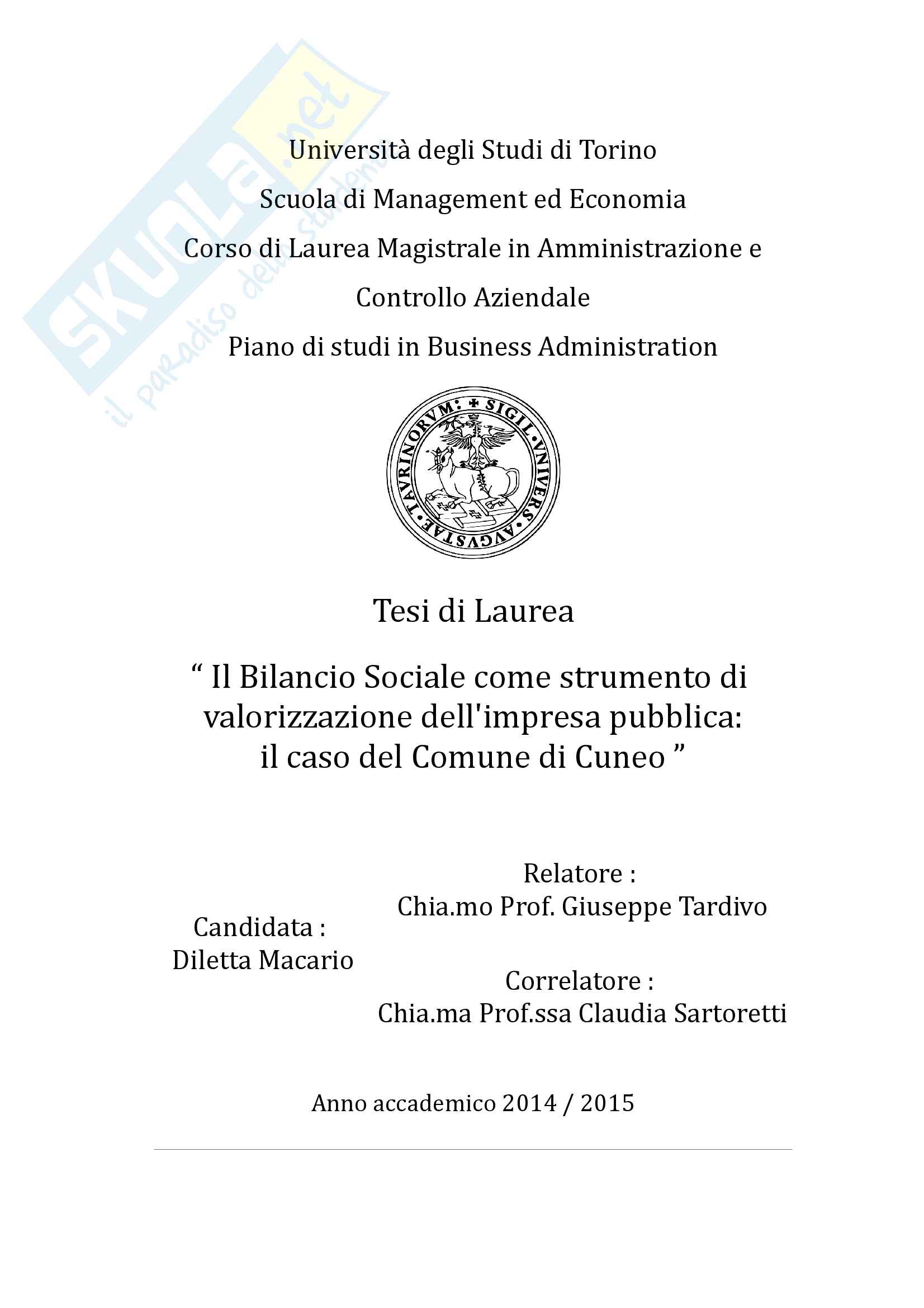 Laurea Magistrale Statistica Economia E Impresa