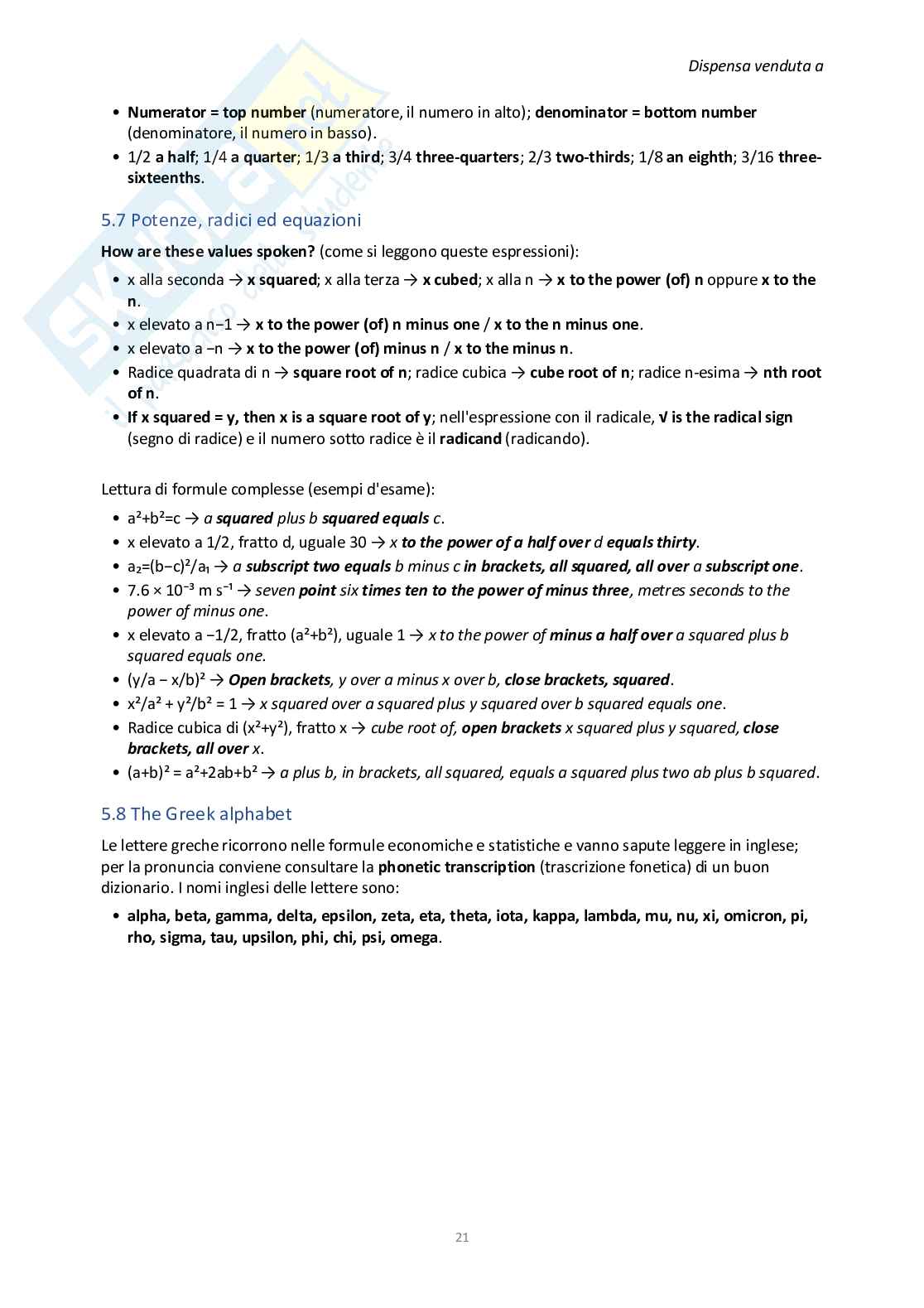 Appunti Lingua Inglese Magistrale - (A.A. 2025/2026) Pag. 21