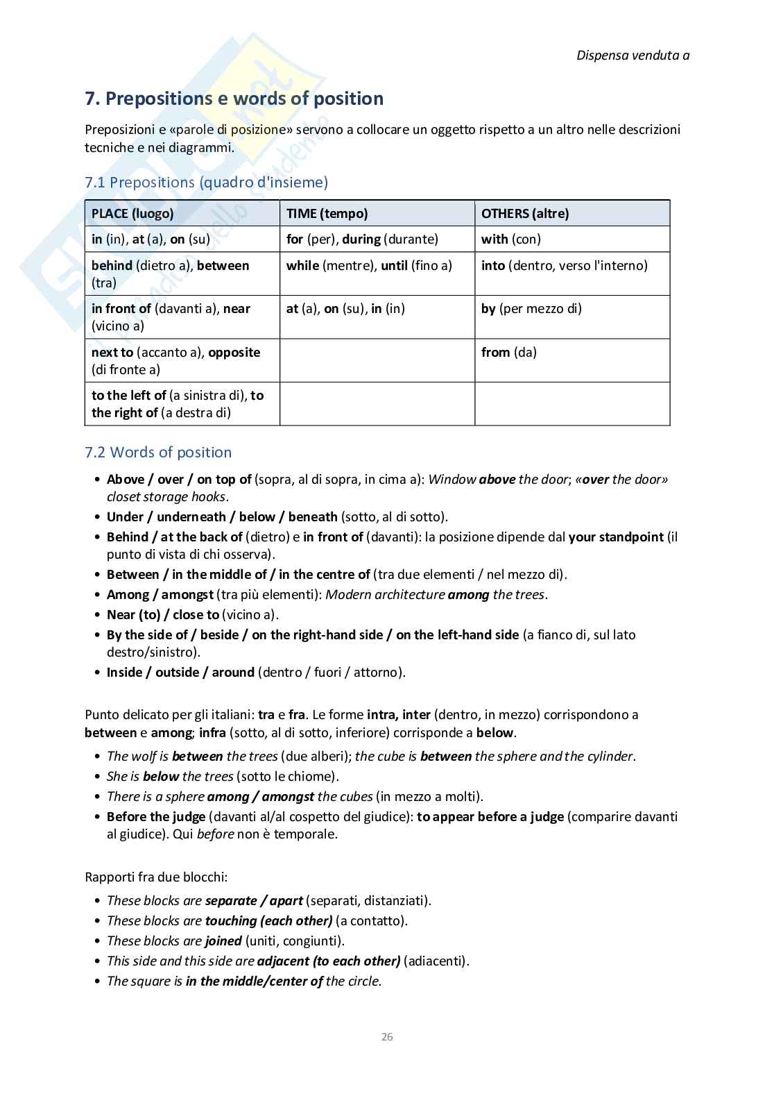 Appunti Lingua Inglese Magistrale - (A.A. 2025/2026) Pag. 26