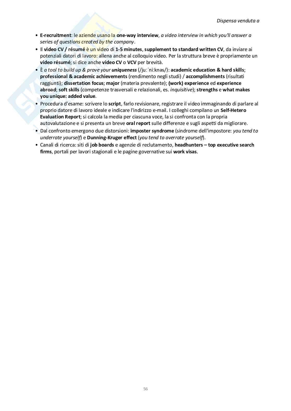 Appunti Lingua Inglese Magistrale - (A.A. 2025/2026) Pag. 56