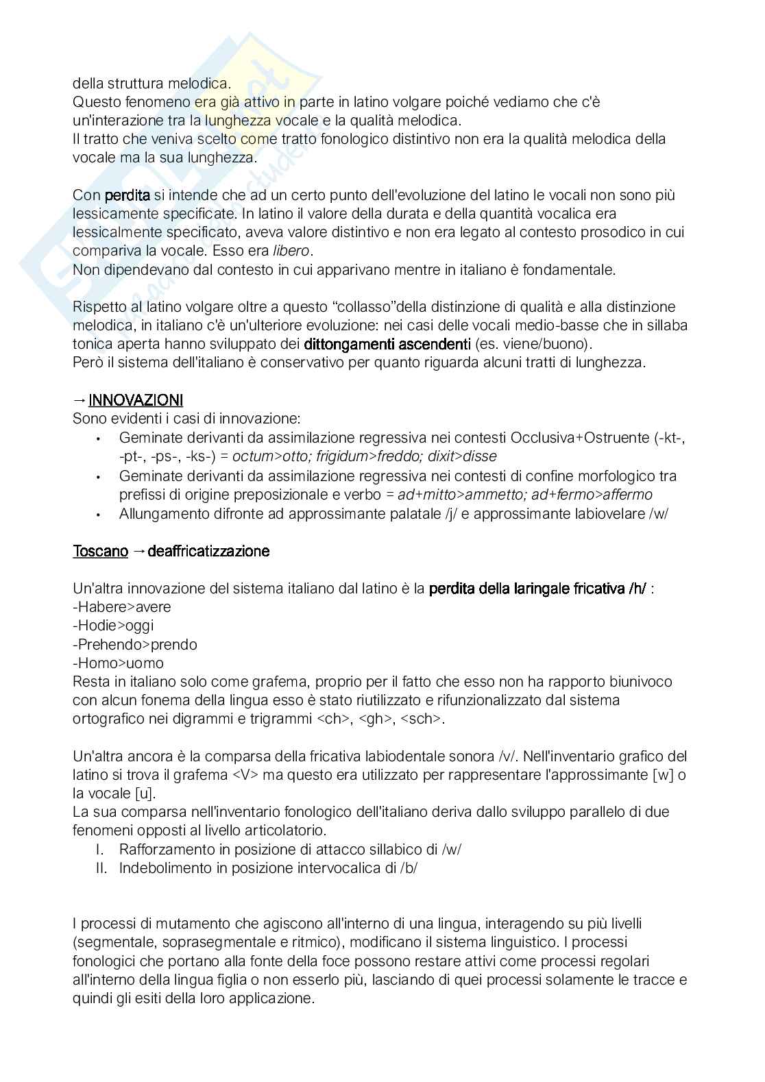 Appunti Linguistica generale Pag. 26