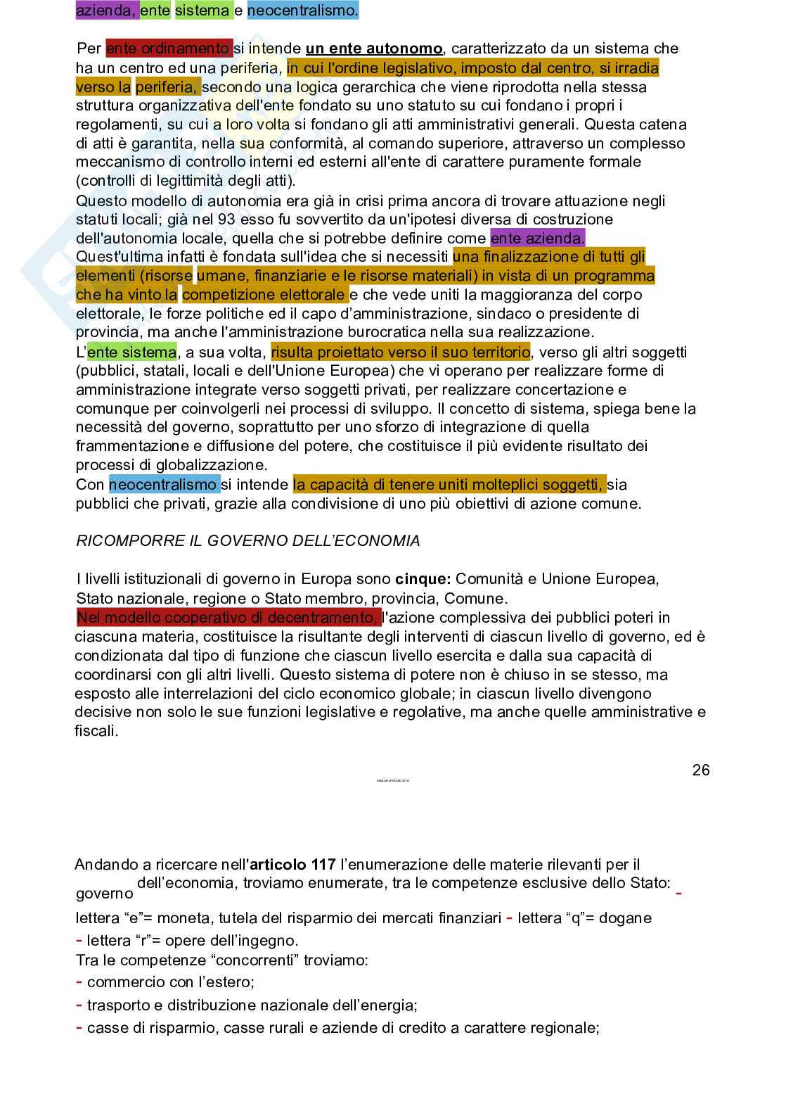 Diritto dell'economia Pag. 26