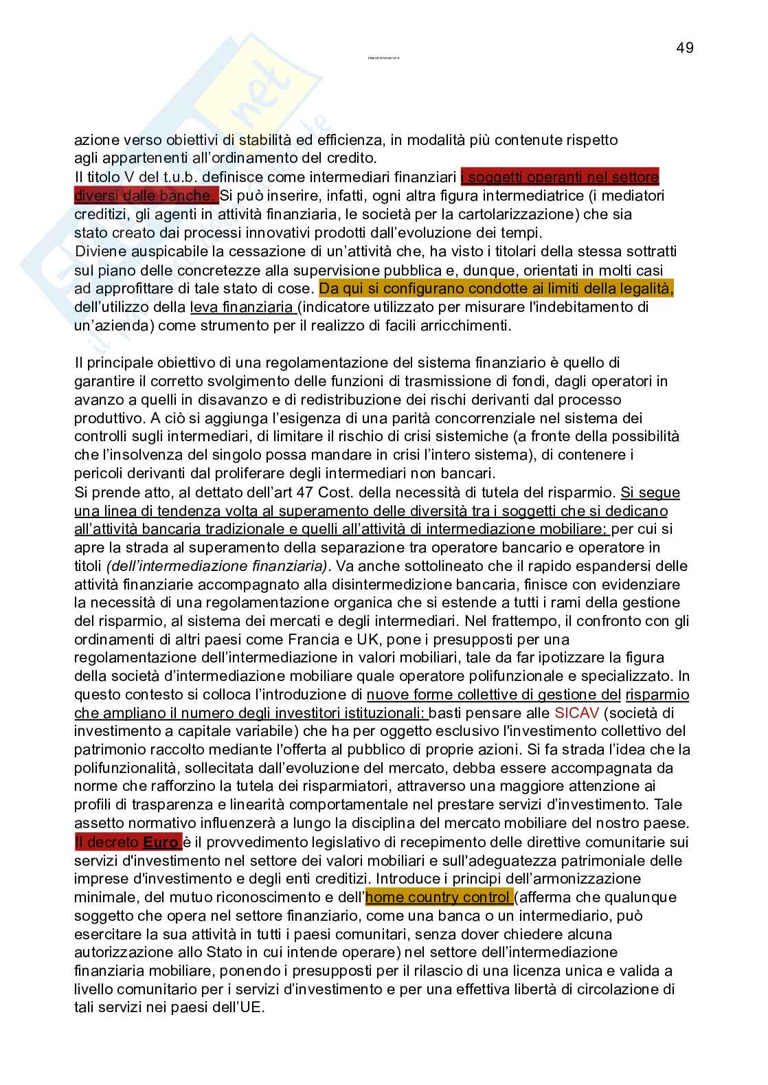 Diritto dell'economia Pag. 51