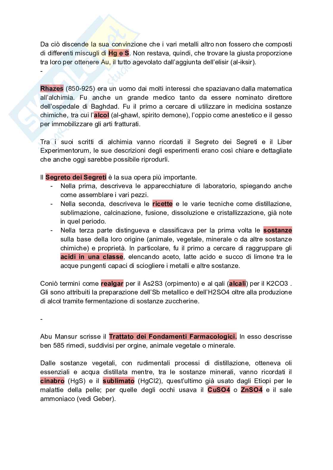 Appunti di Storia della chimica Pag. 26