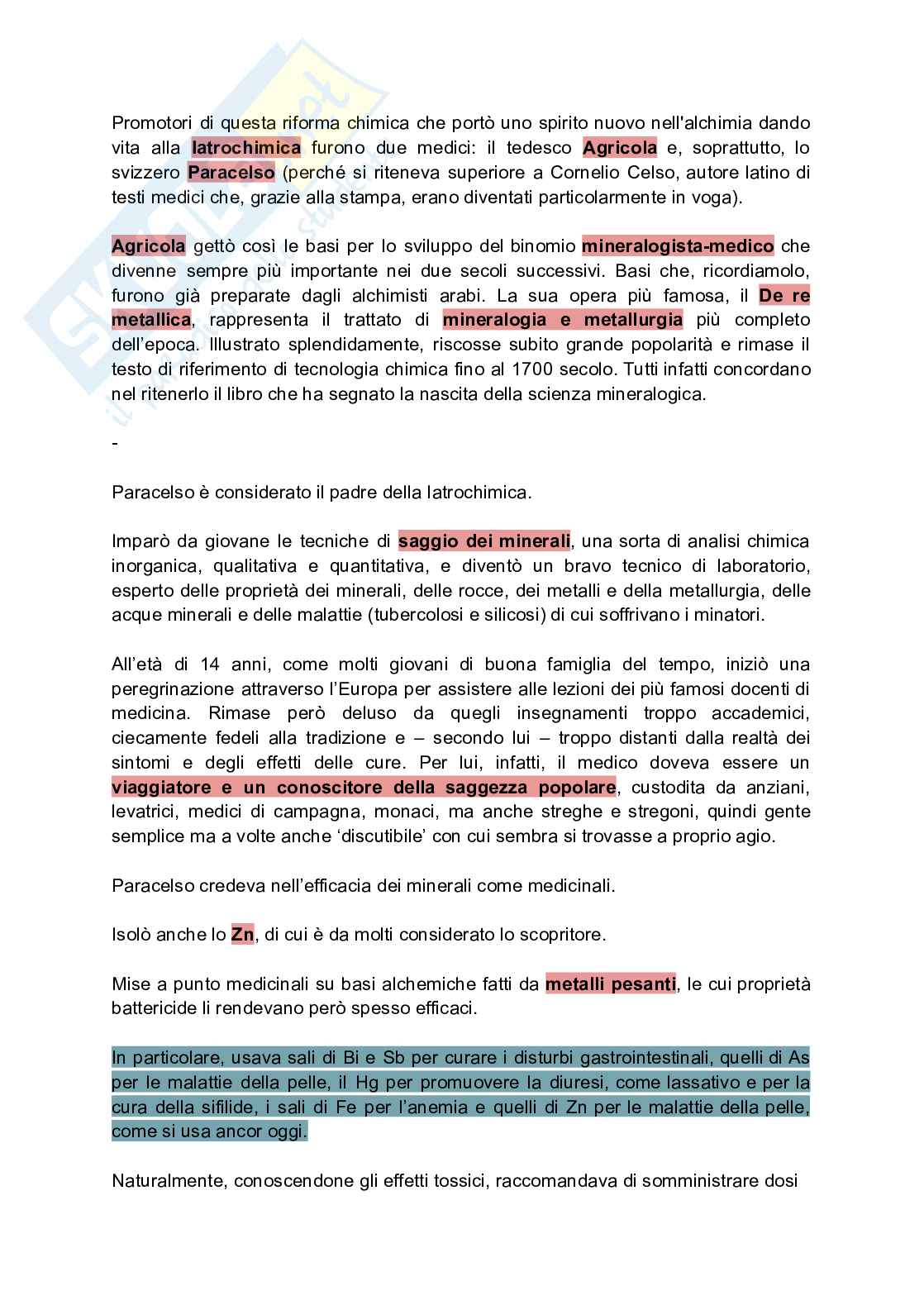 Appunti di Storia della chimica Pag. 41