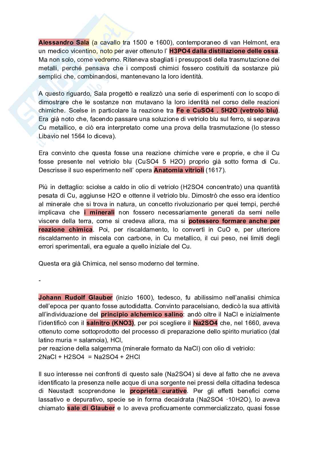 Appunti di Storia della chimica Pag. 51