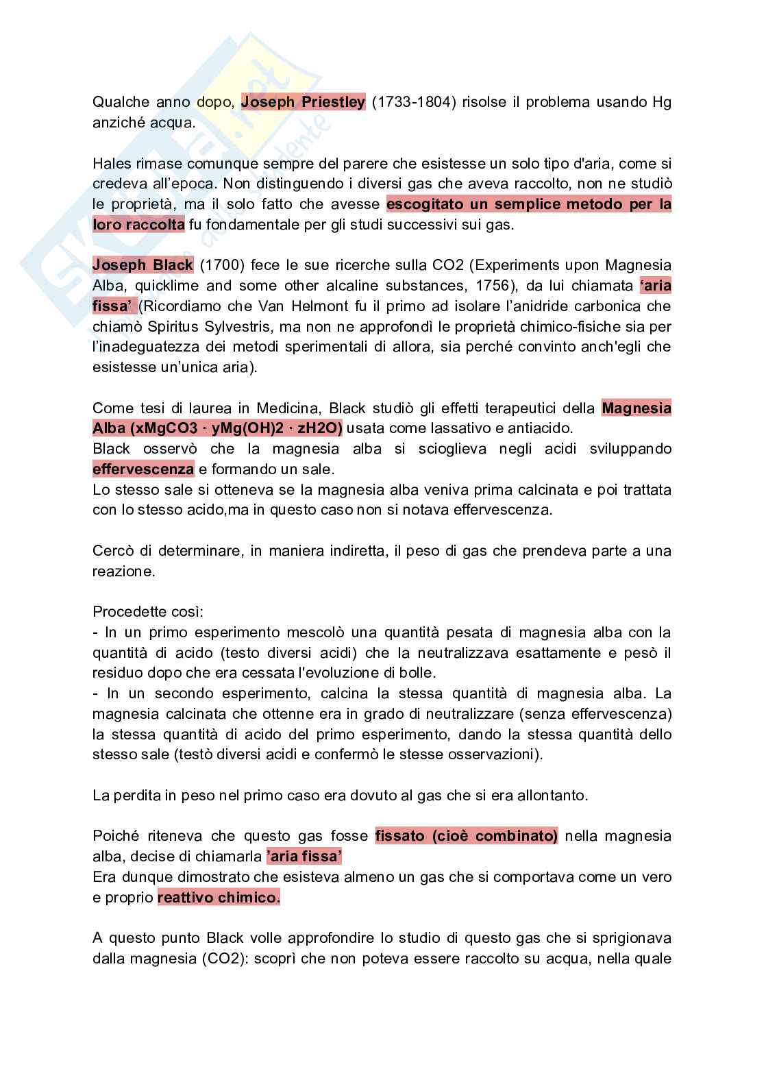 Appunti di Storia della chimica Pag. 61