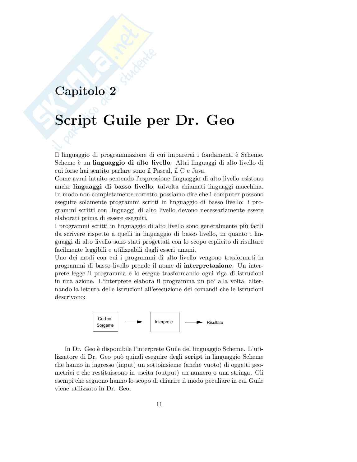 Scheme per Dr. Geo Pag. 11