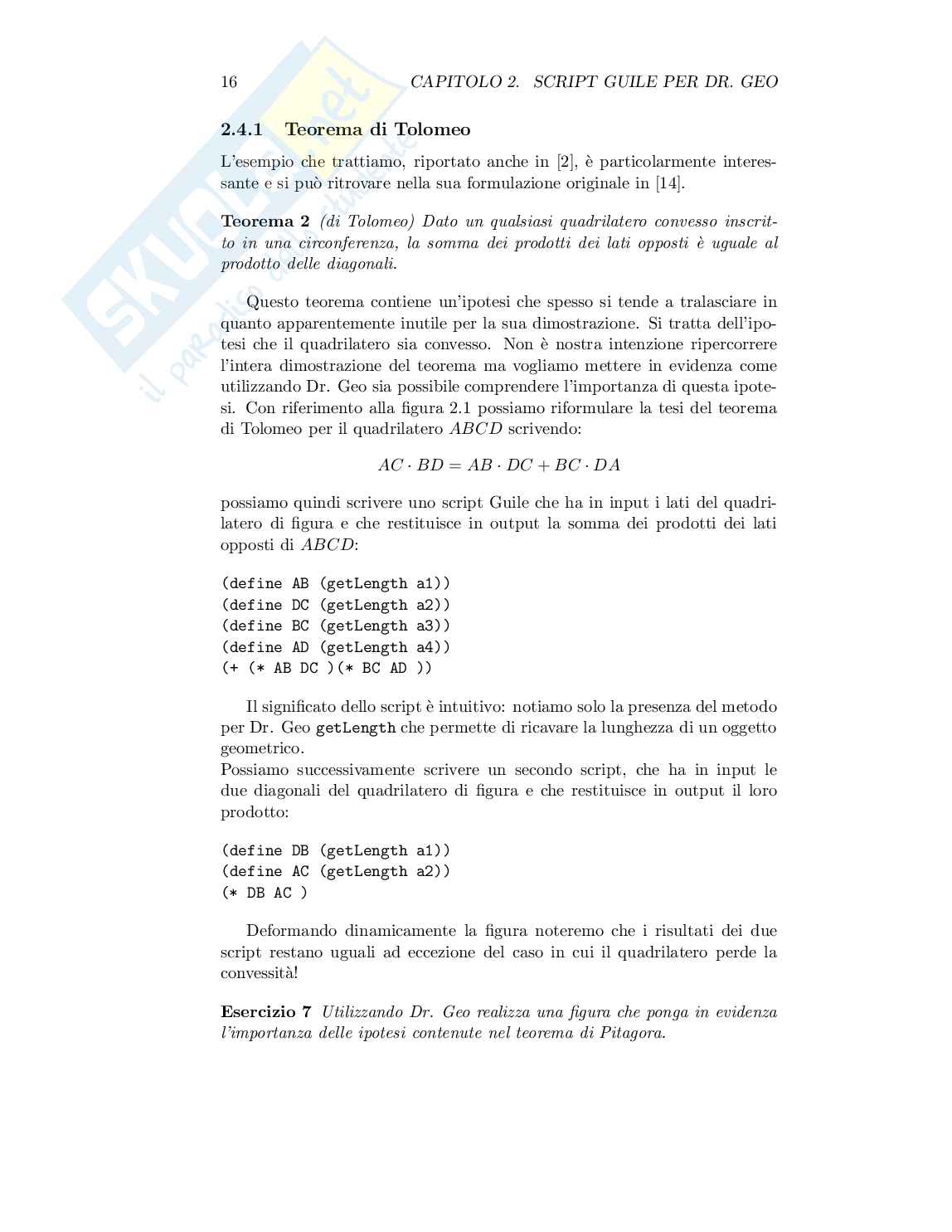 Scheme per Dr. Geo Pag. 16