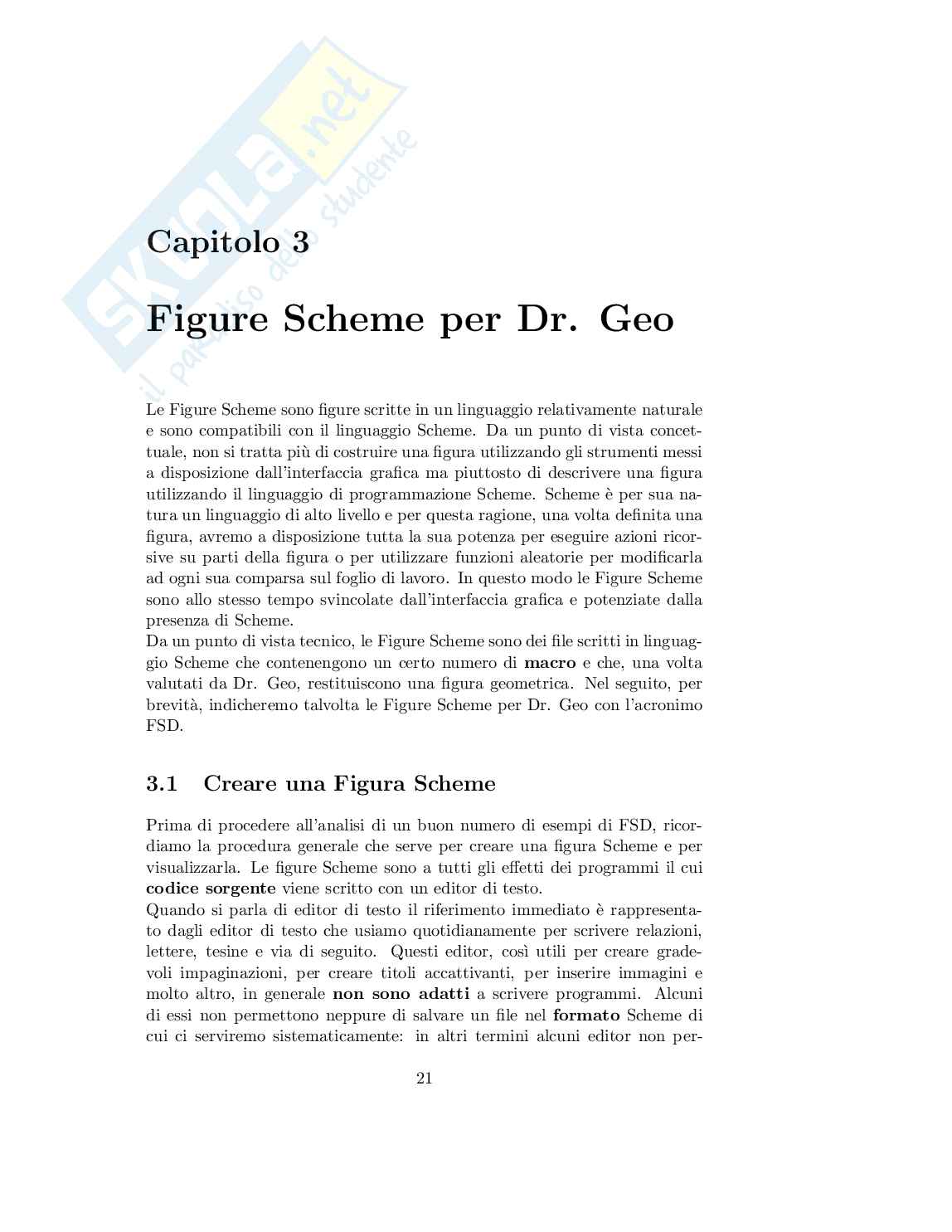 Scheme per Dr. Geo Pag. 21