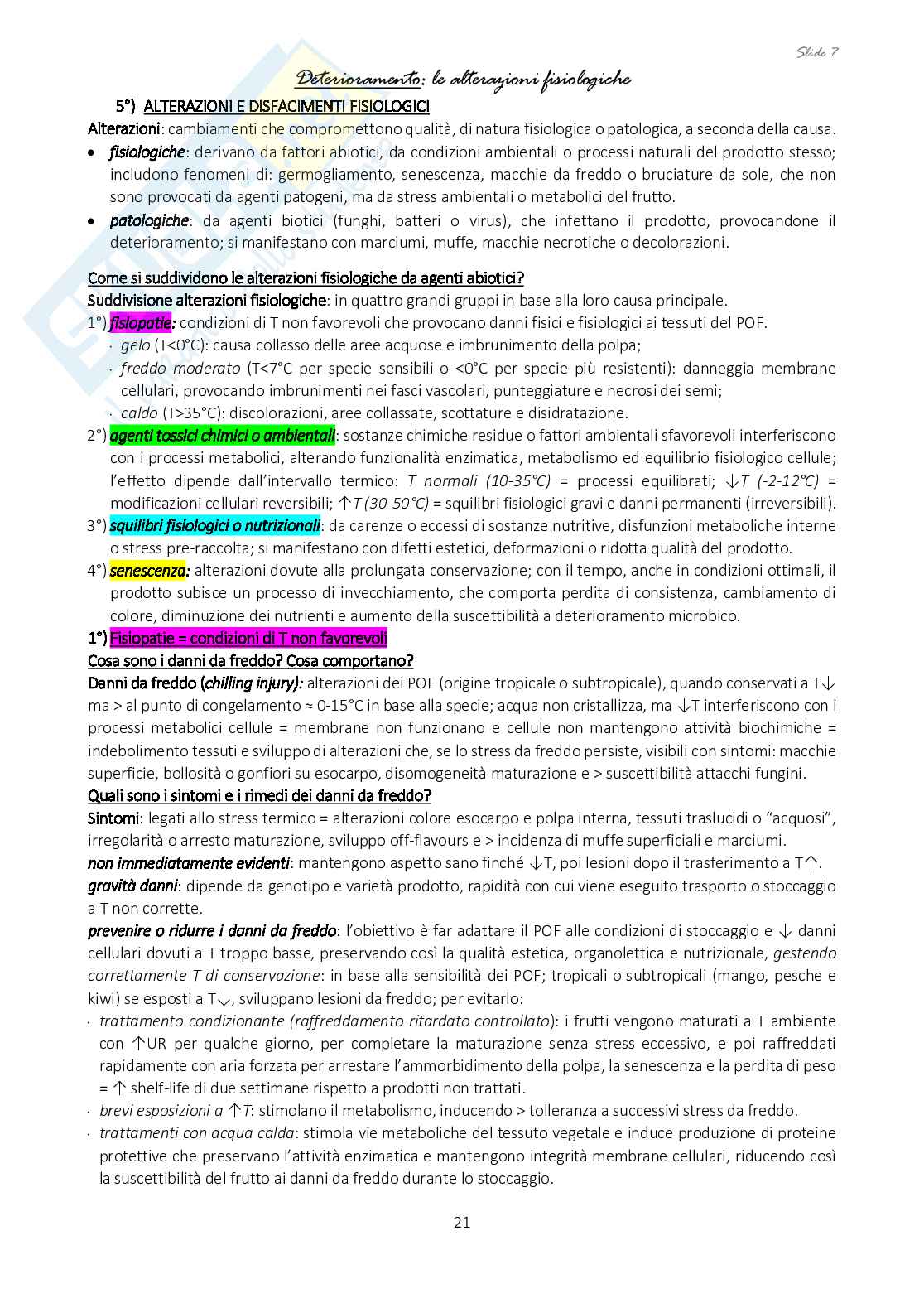 Appunti di Alimenti di origine animale e vegetale Pag. 21