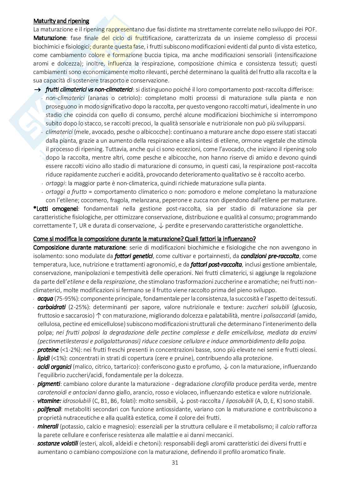 Appunti di Alimenti di origine animale e vegetale Pag. 31