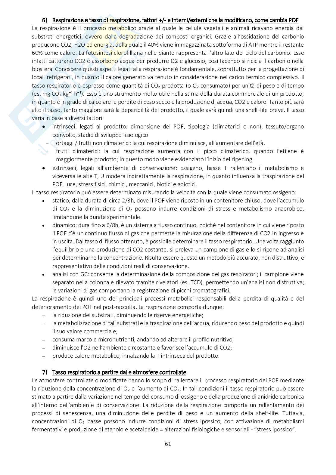 Appunti di Alimenti di origine animale e vegetale Pag. 61