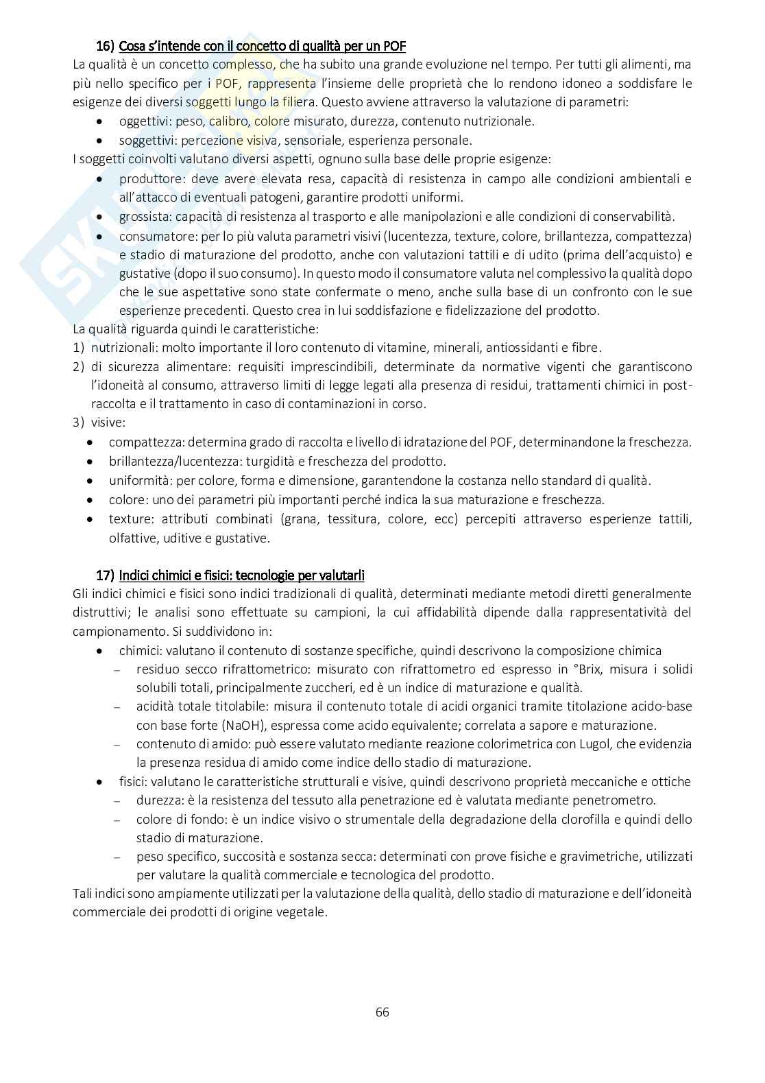 Appunti di Alimenti di origine animale e vegetale Pag. 66