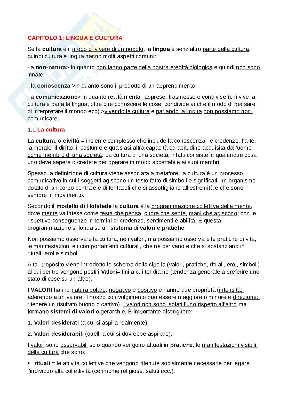 Riassunto esame Didattica delle lingue moderne, Prof. Bonvino Elisabetta, libro consigliato Intercomprensione, Pallotti Pag. 1