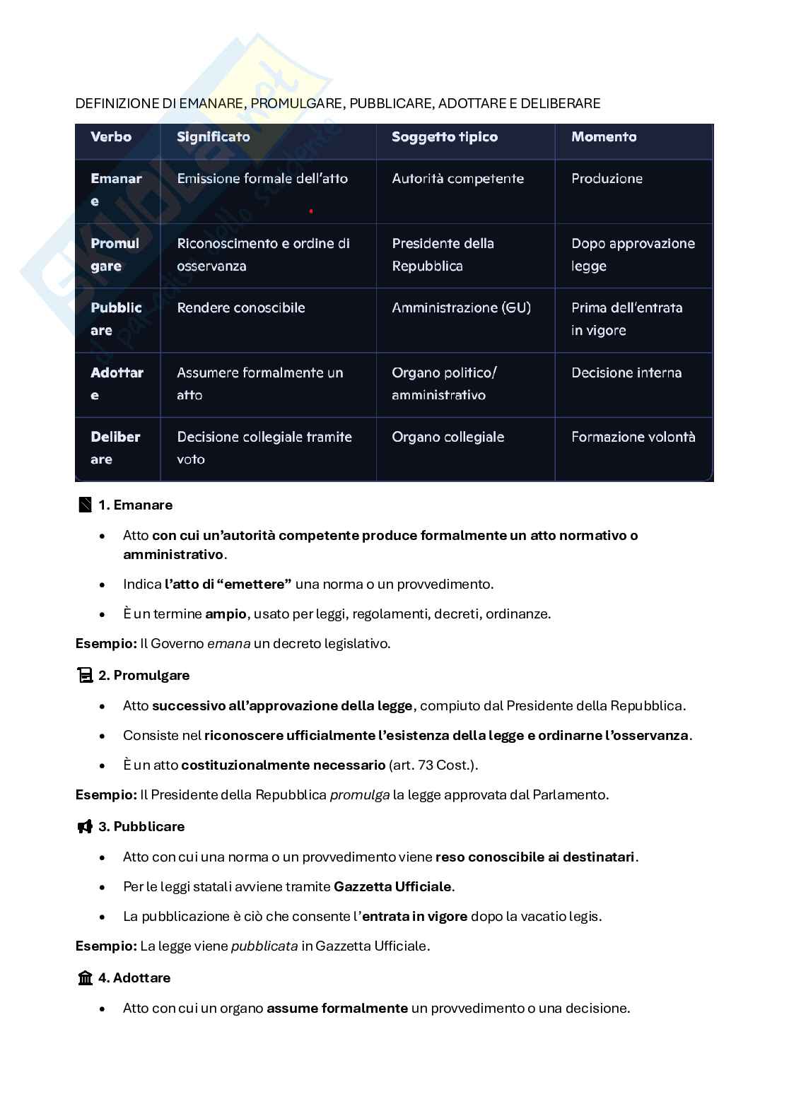 Riassunto esame Diritto  pubblico, Prof. D'elia Giuseppe, libro consigliato Lineamenti del diritto pubblico, Falcon Pag. 46