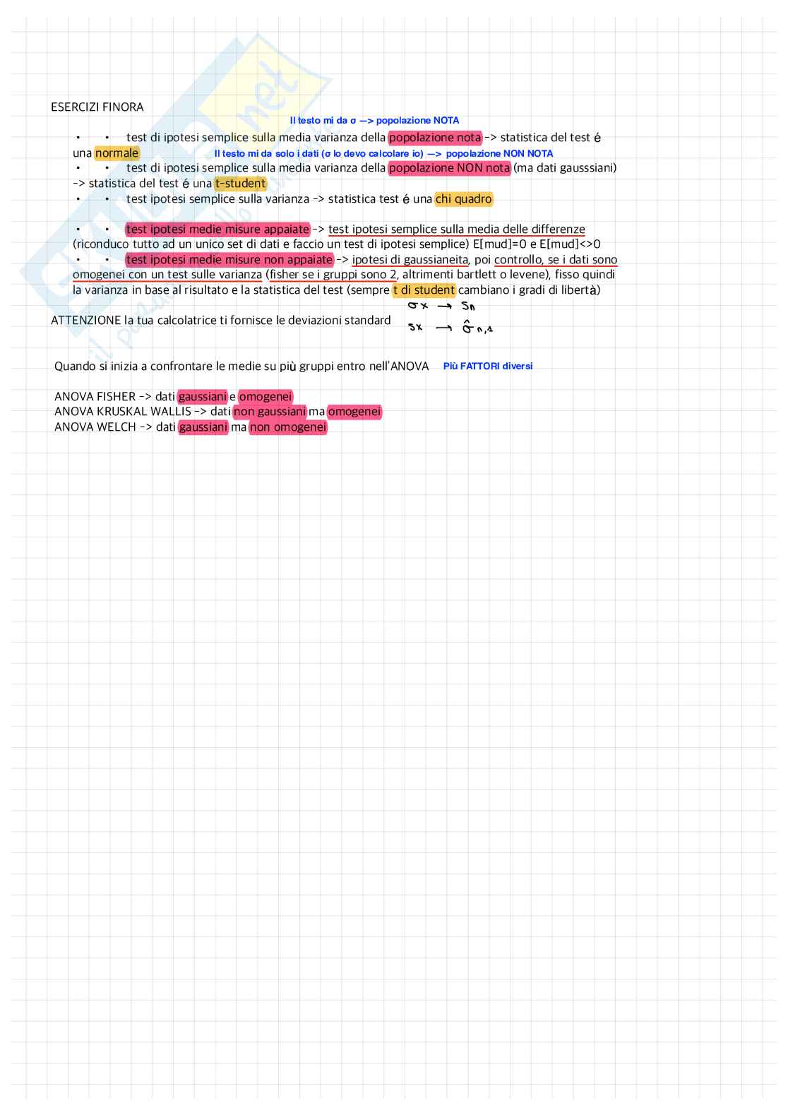 Schemi e formule per esame Modellistica e identificazione Pag. 1