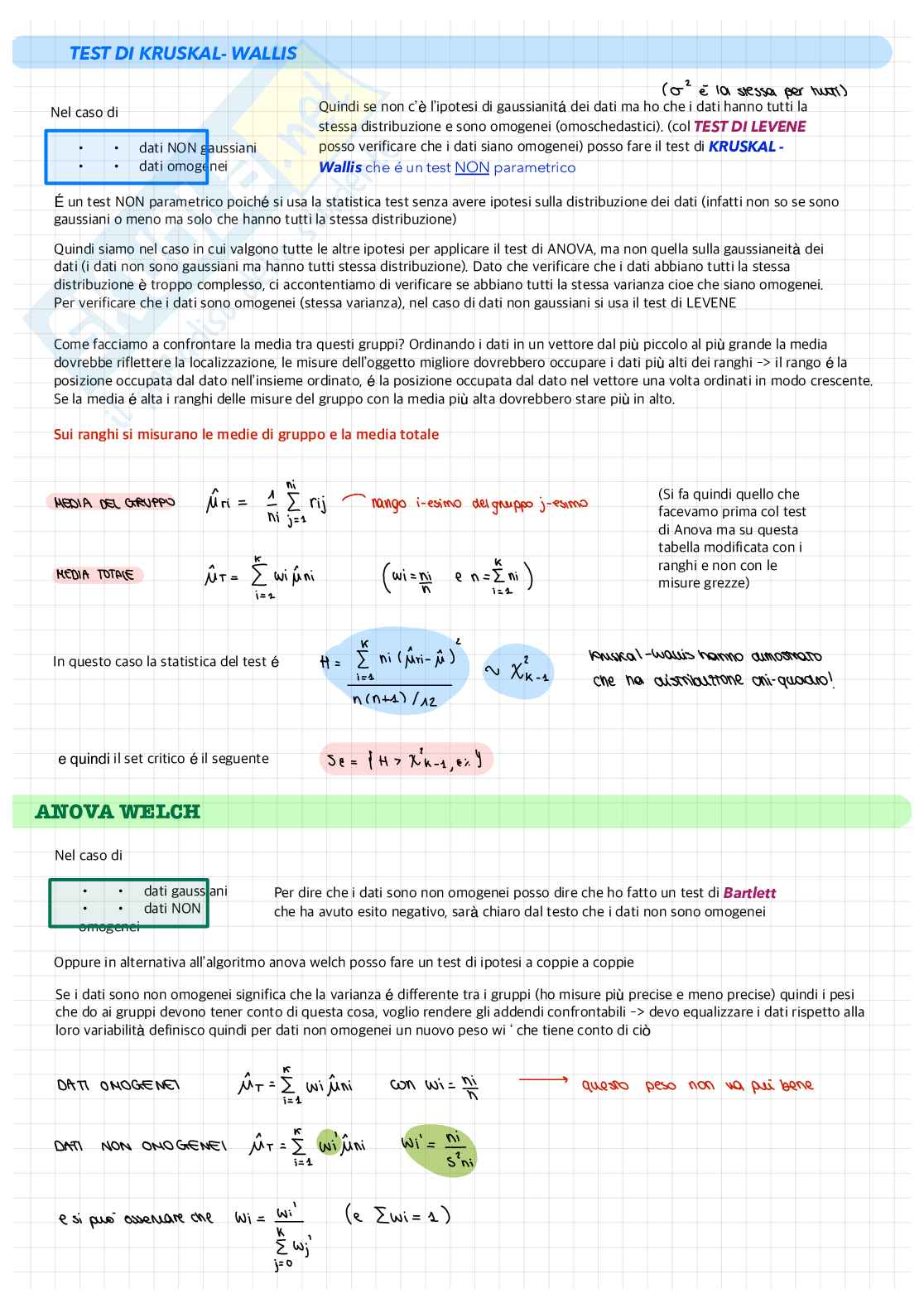 Schemi e formule per esame Modellistica e identificazione Pag. 11